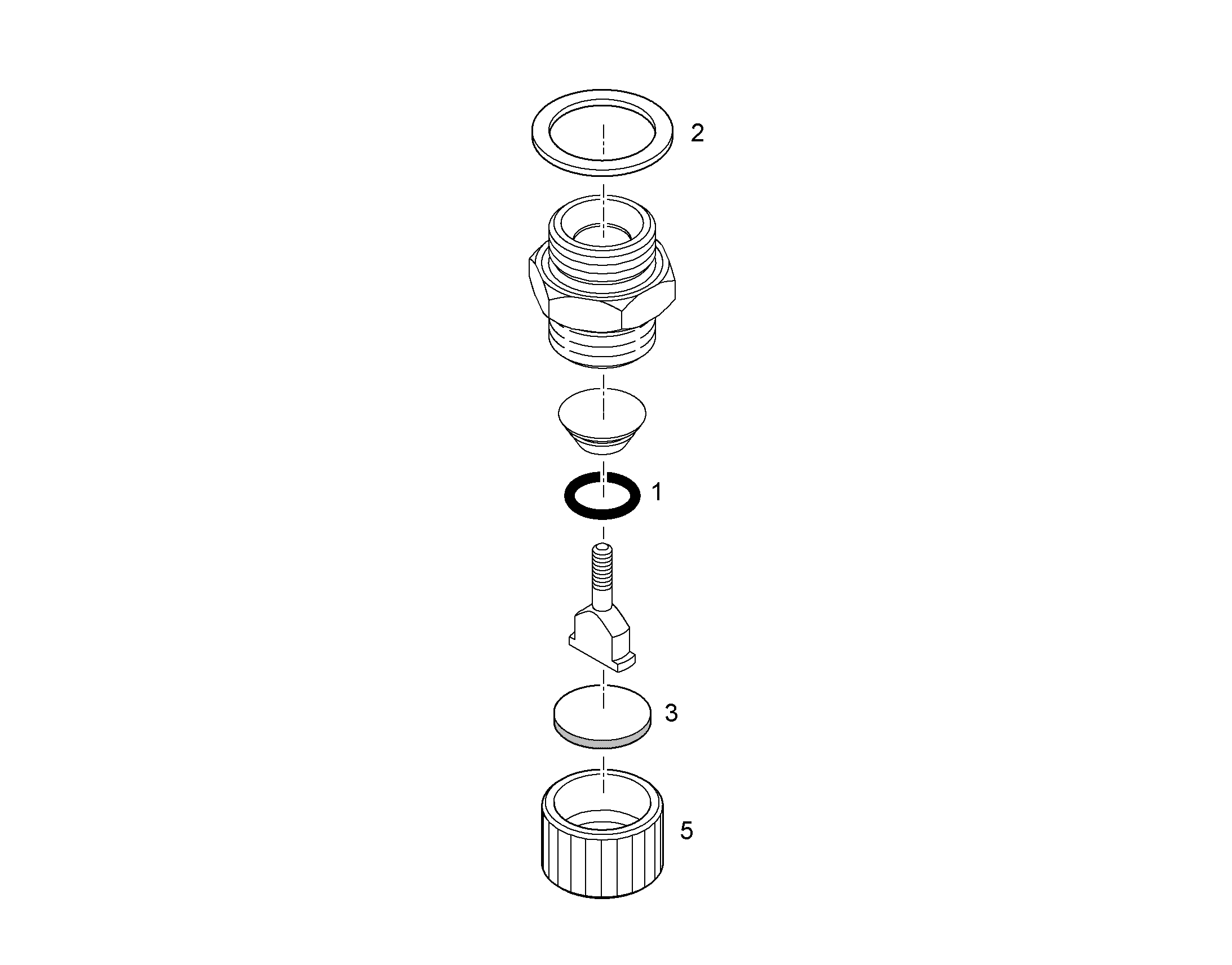 КОЛПАЧОК ЗАЩИТНЫЙ M22X1,5 7013455 LIEBHERR