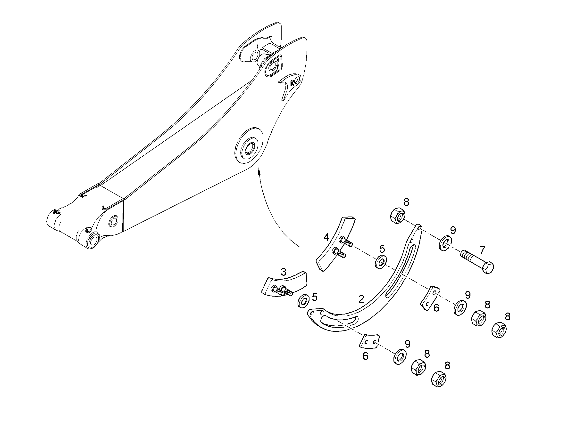 ВСТРОЕННЫЕ ДЕТАЛИ 9010507 LIEBHERR