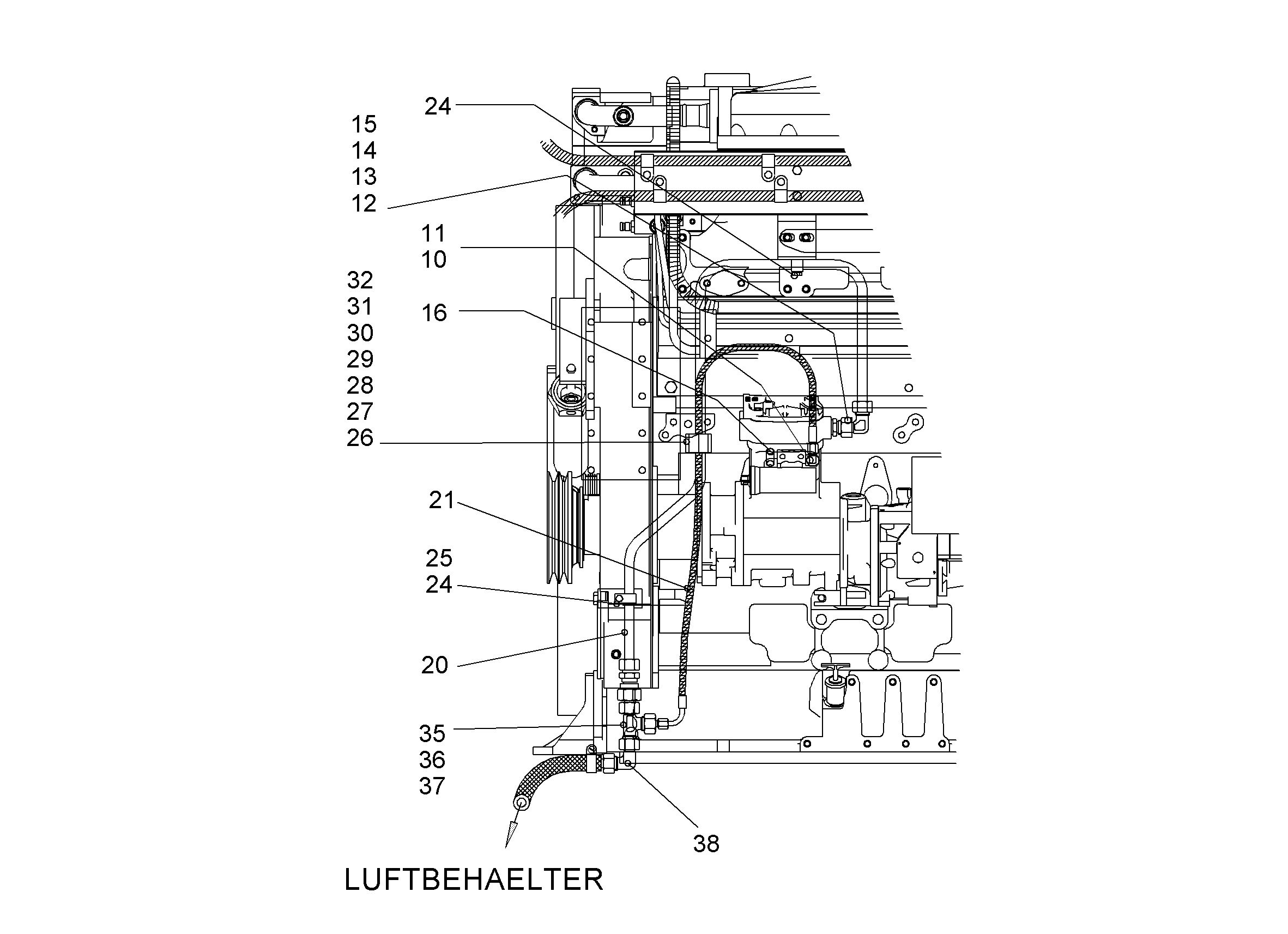 СОЕДИНЕНИЕ РЕЗЬБОВОЕ GE 28L M27X2 ED 7368095 LIEBHERR