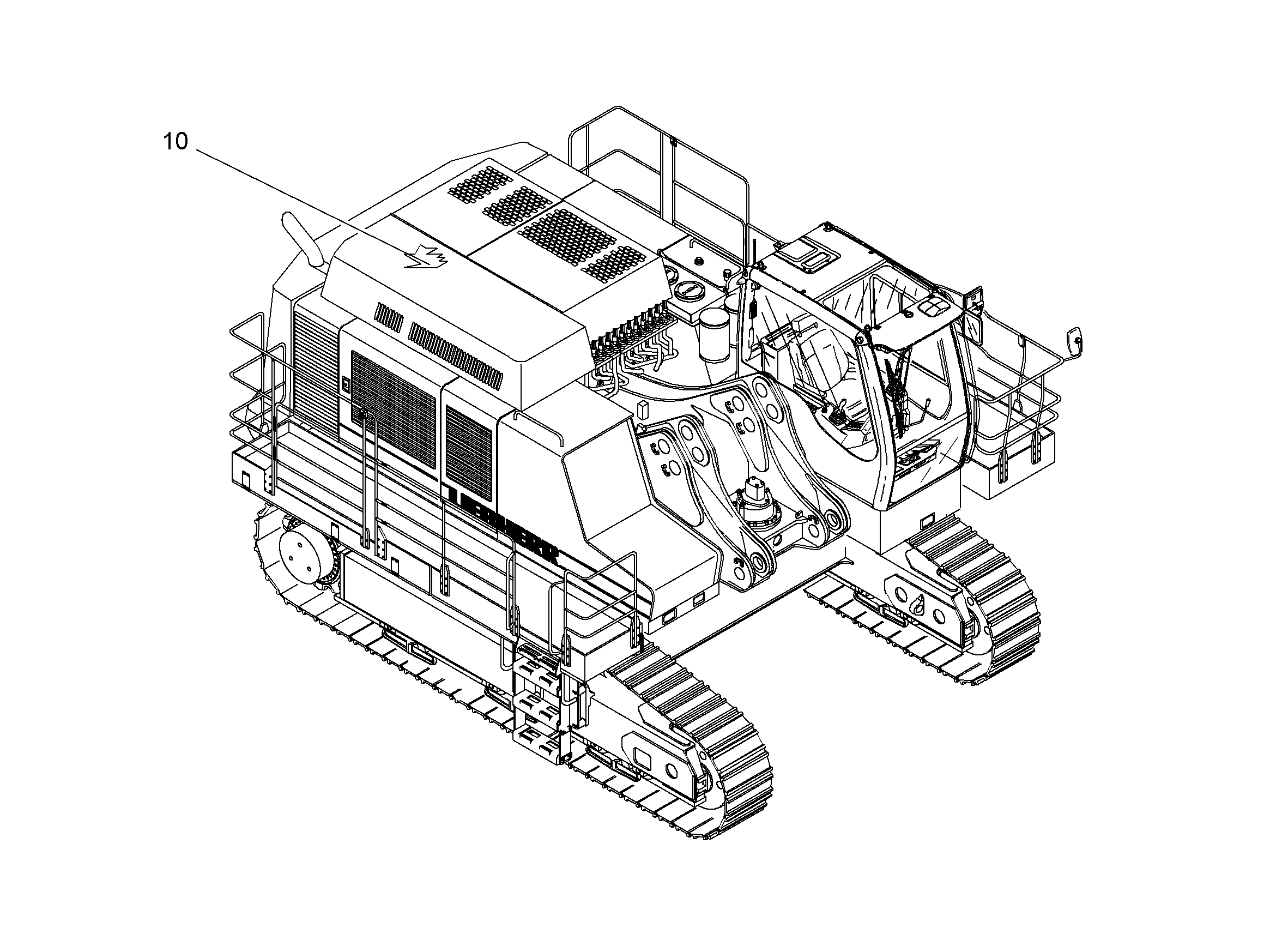 МОНТ. К-Т - ДВИГАТ. EPA/CARP 9877275 LIEBHERR