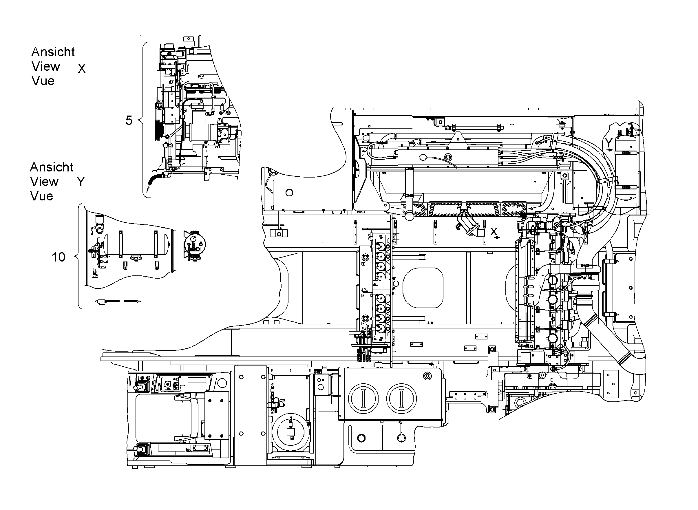 ВОЗД. СИСТЕМА ДВИГАТЕЛЯ 9007973 LIEBHERR