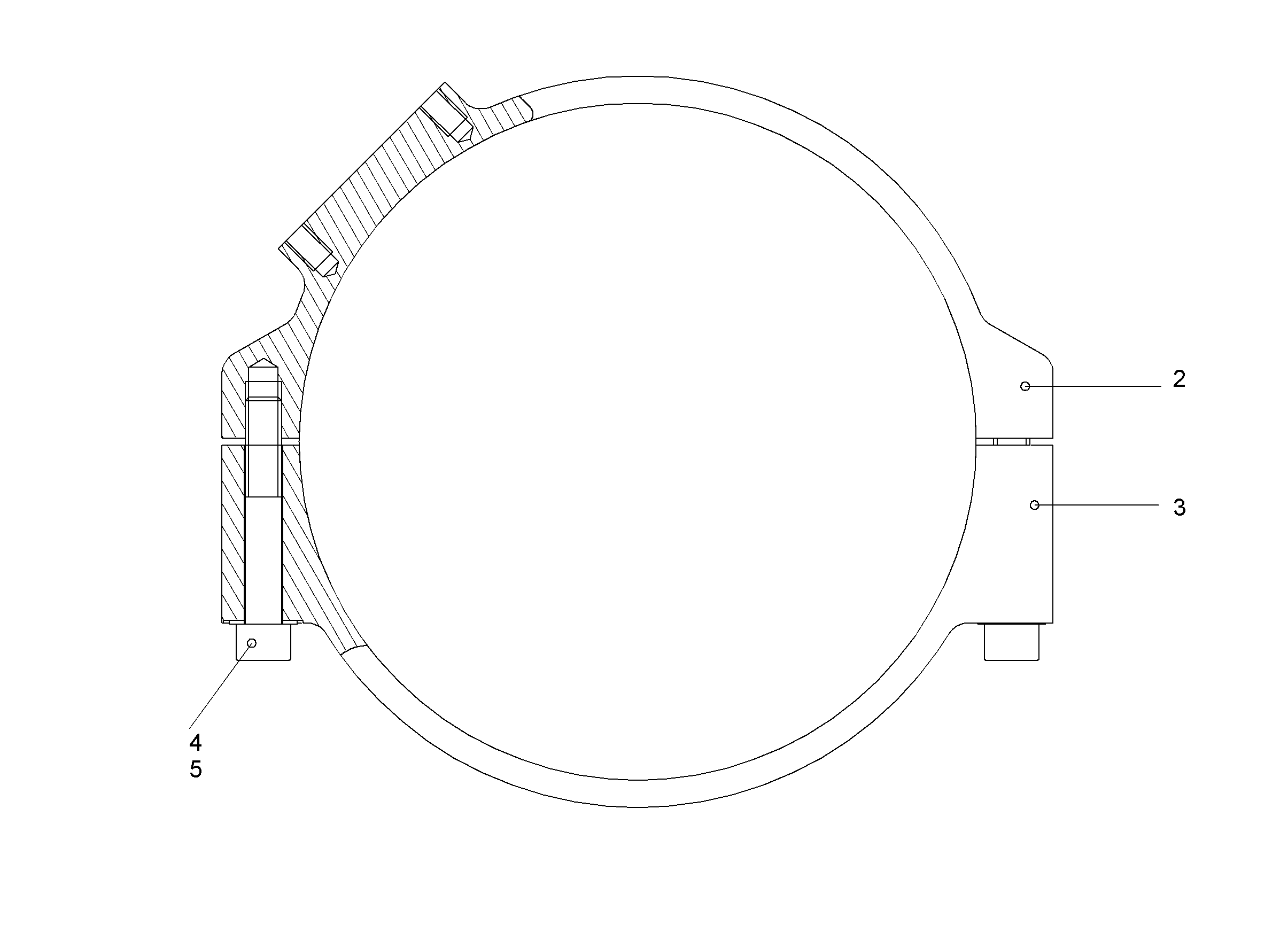 ПОЛУХОМУТИК 9013595 LIEBHERR