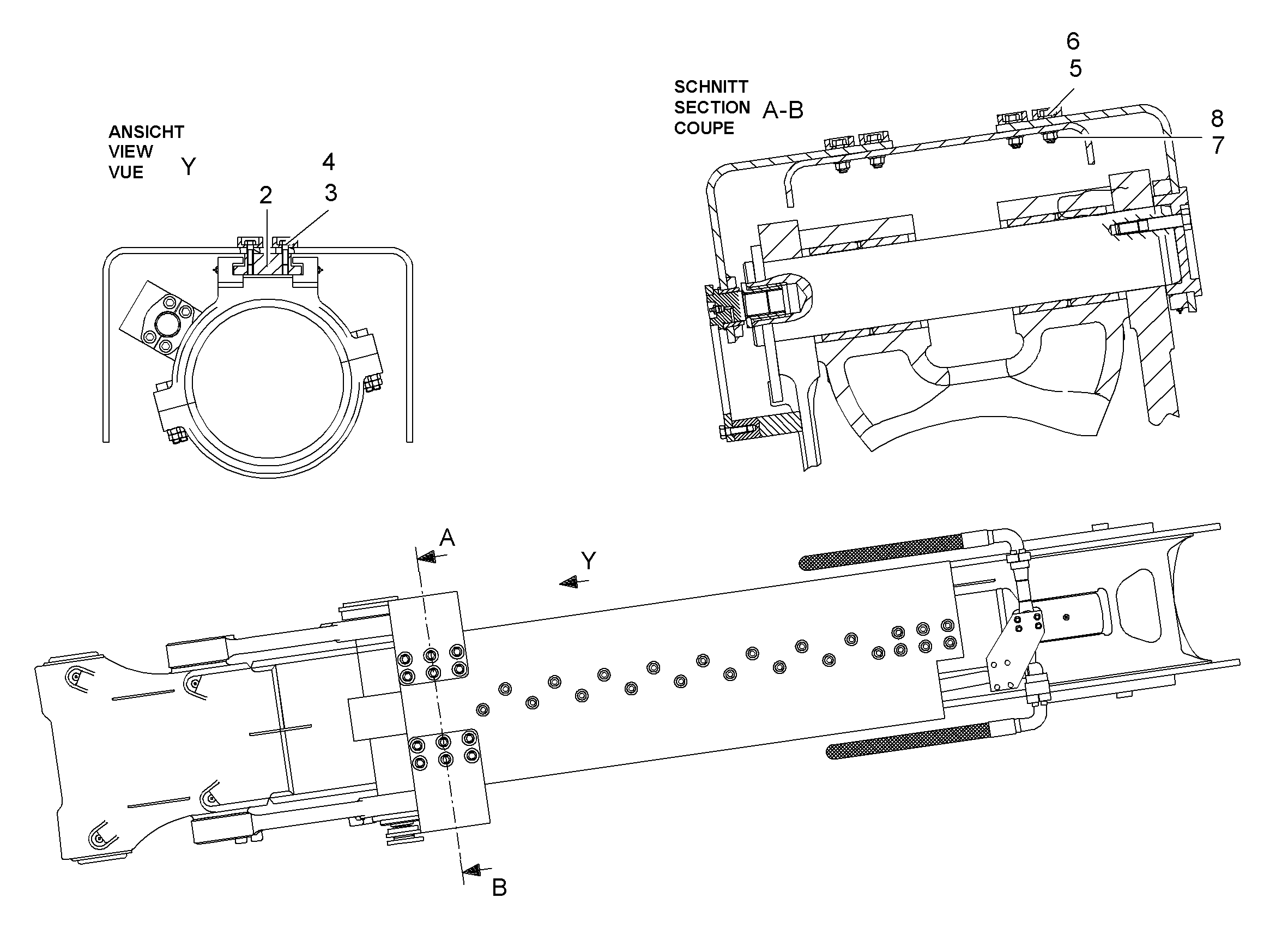 ТРУБА ЗАЩИТНАЯ 9805112 LIEBHERR
