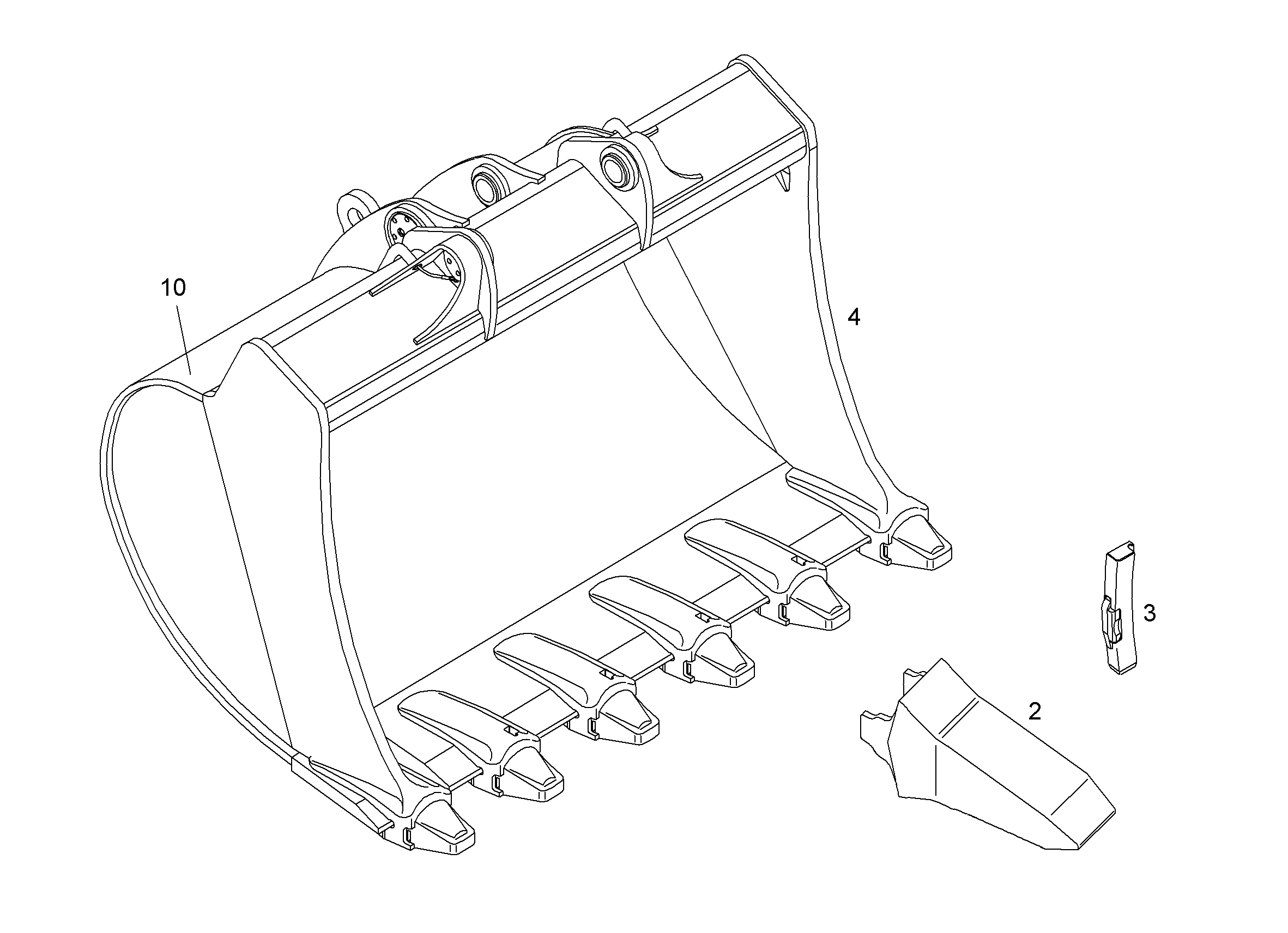 ШПОНКА 10013685 LIEBHERR