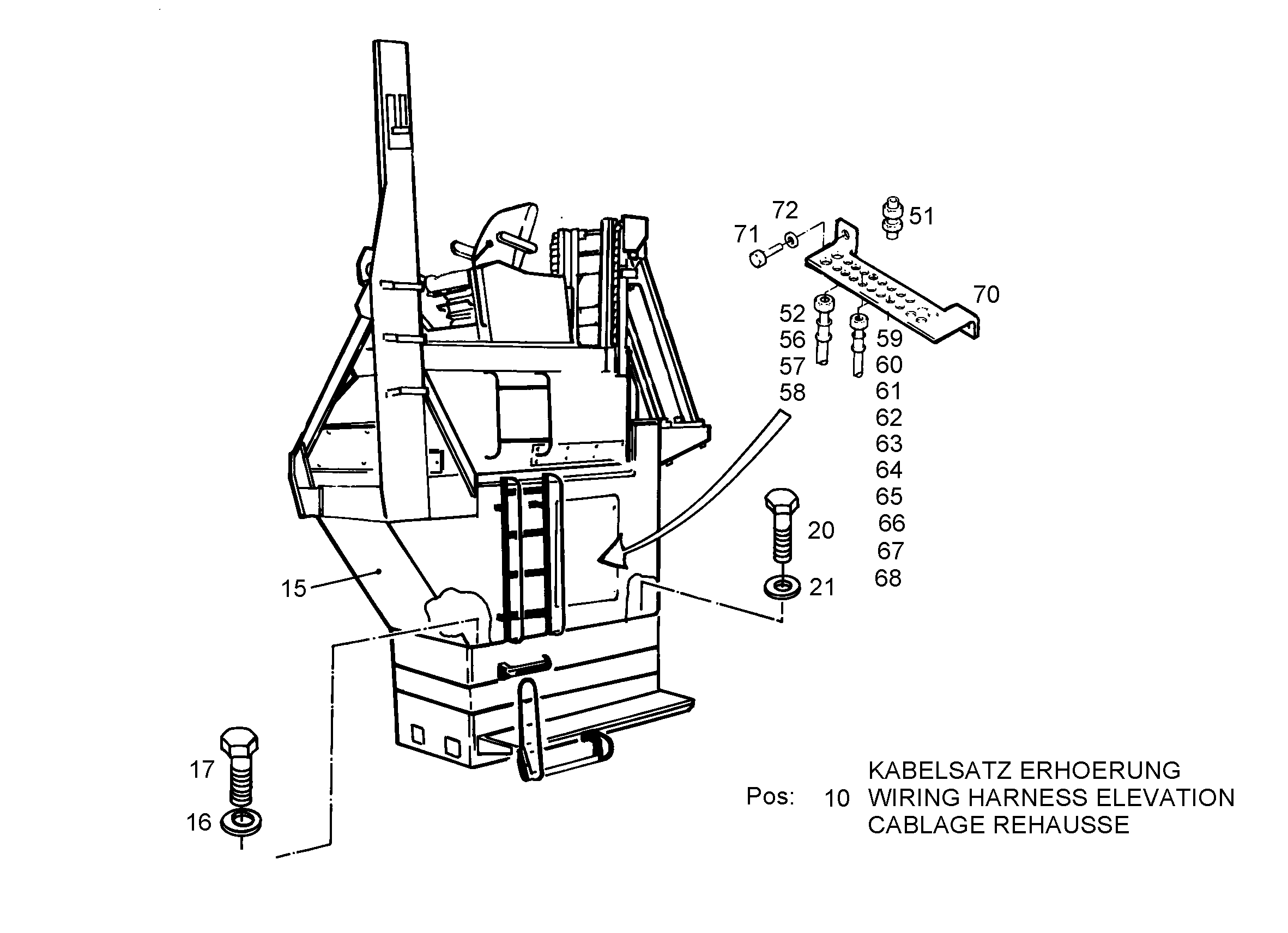 ШЛАНГ УПРАВЛЕНИЯ 8X4900 10017211 LIEBHERR