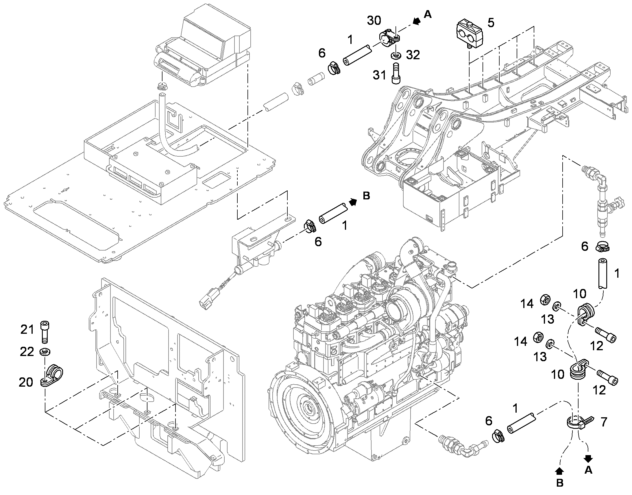 ШЛАНГ 9392029 LIEBHERR