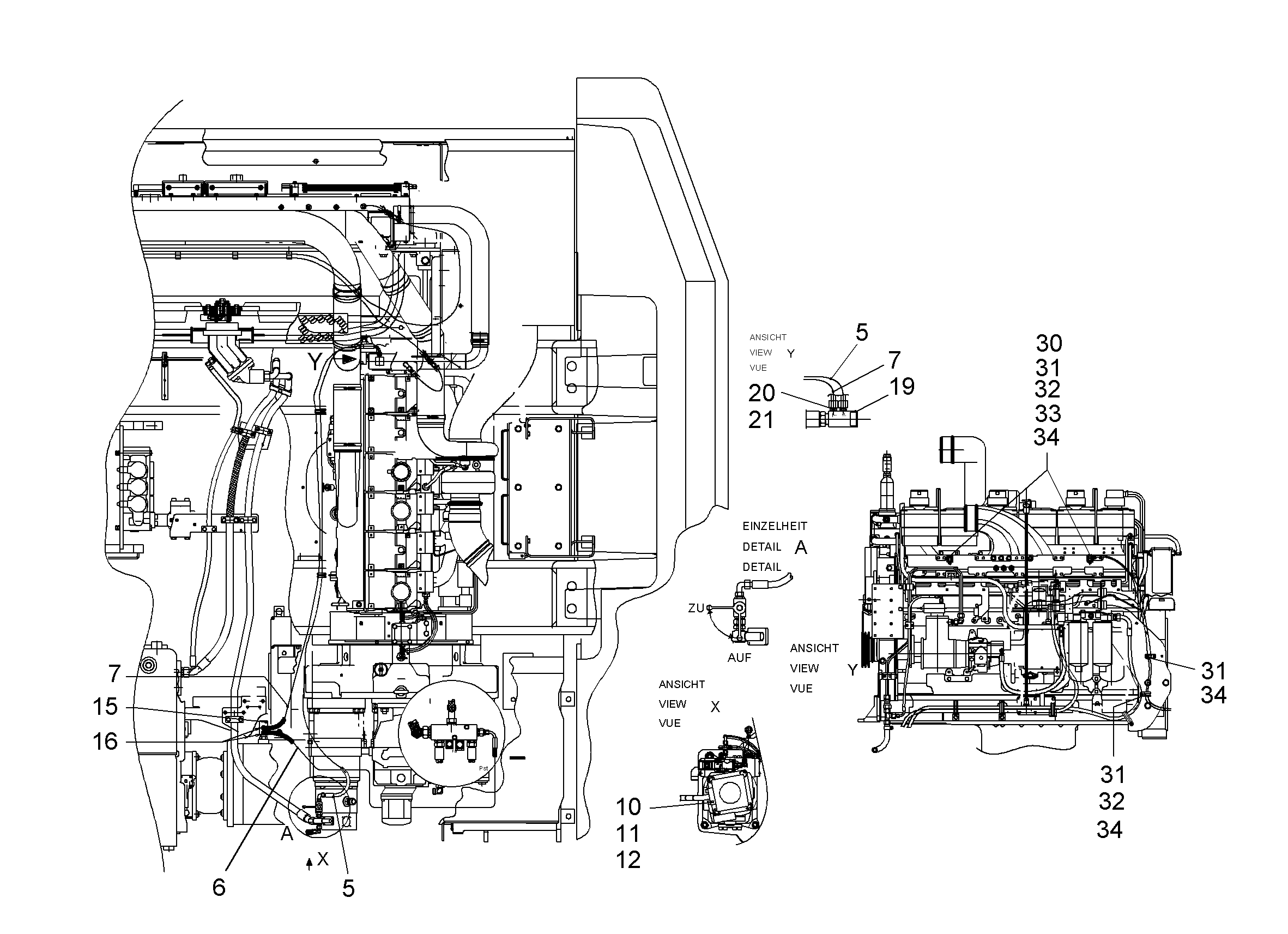 ШЛАНГ 8X3900 10001017 LIEBHERR