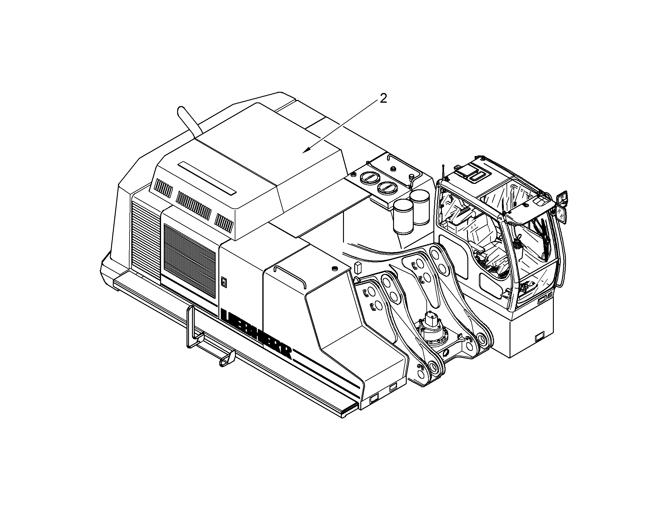 ДОПОЛНЕНИЕ-ПОНТОН 9018303 LIEBHERR