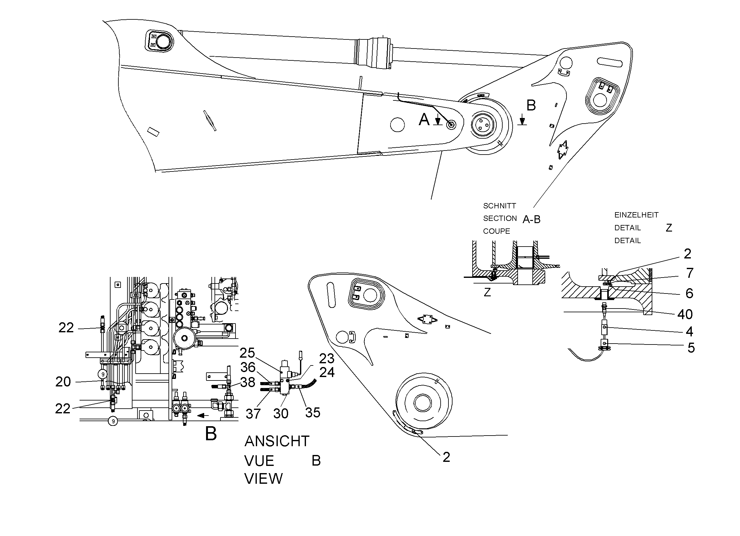 ПЛАНКА ОПОРНАЯ 9017477 LIEBHERR