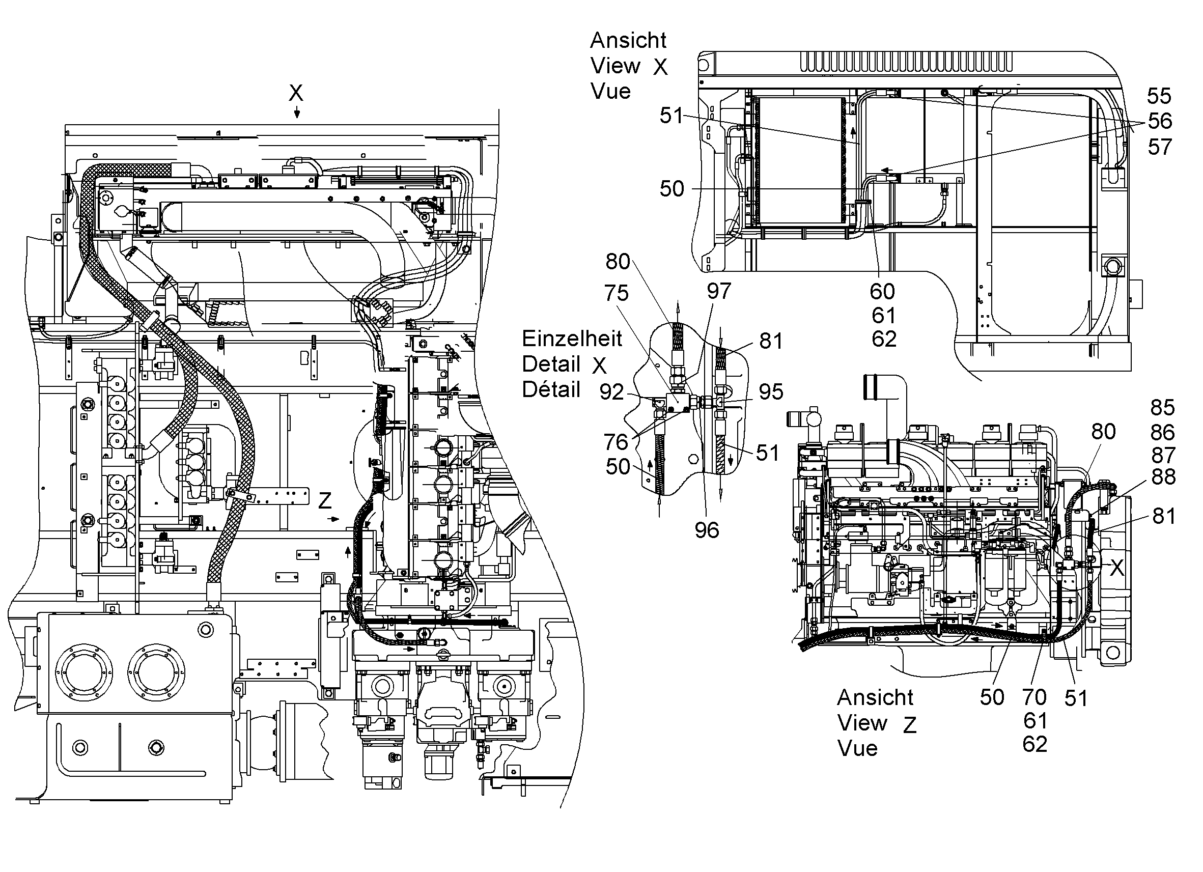 ШЛАНГ 16X4000 10027965 LIEBHERR
