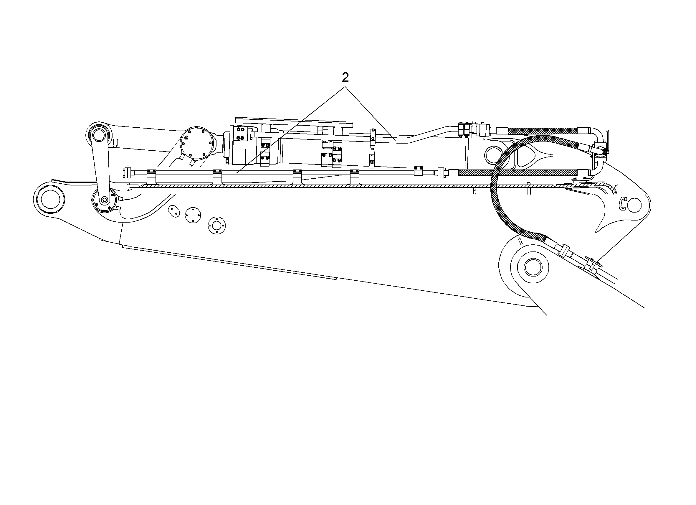 ПРОВОДКА ПРИВОД ГРЕЙФЕРА 9014956 LIEBHERR