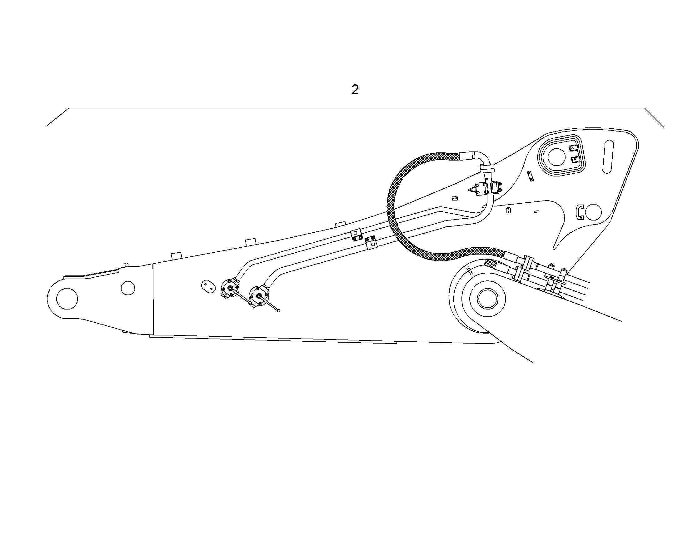 ПРОВОДКА МОНТАЖ AHS 9013281 LIEBHERR