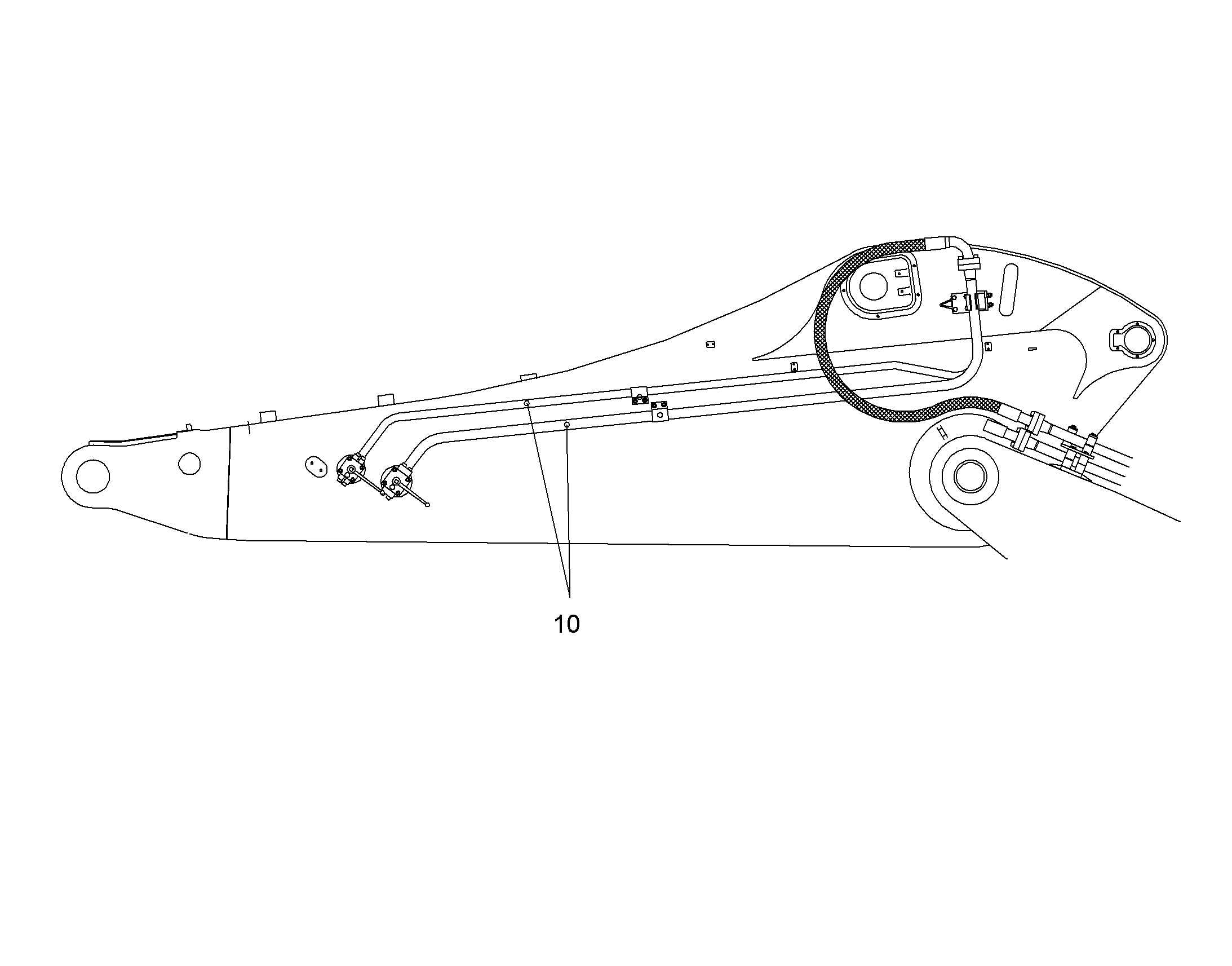 ПРОВОДКА МОНТАЖ AHS 9013927 LIEBHERR