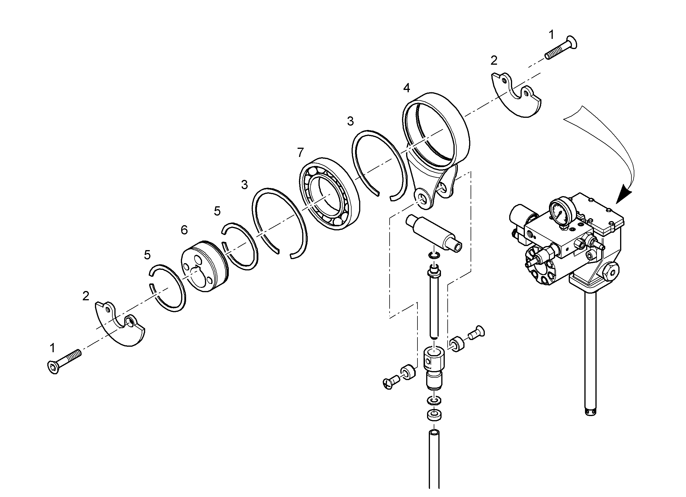 ШАТУН 10019203 LIEBHERR