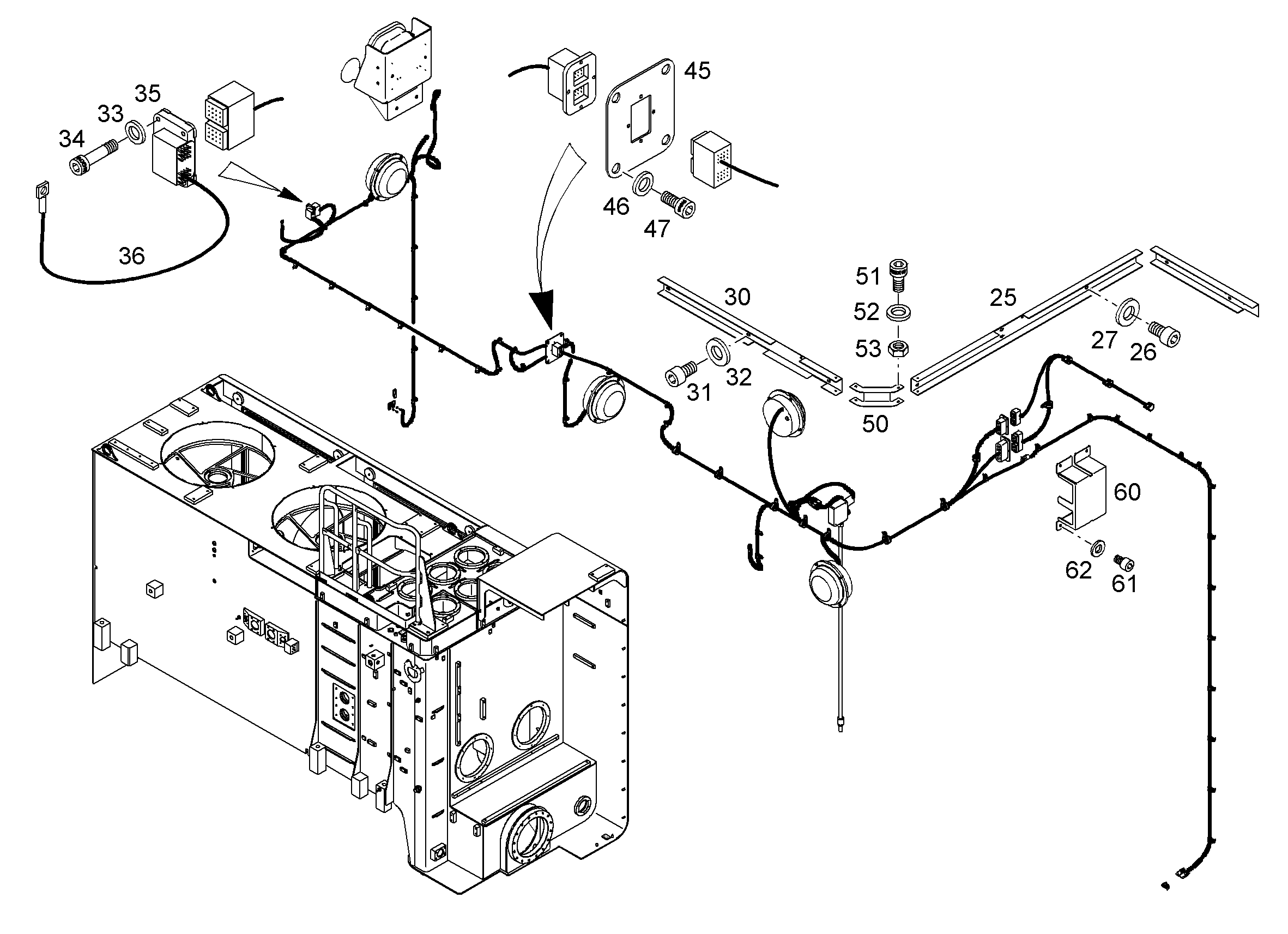 КОЛОДКА ШТЕКЕРНАЯ 9013006 LIEBHERR