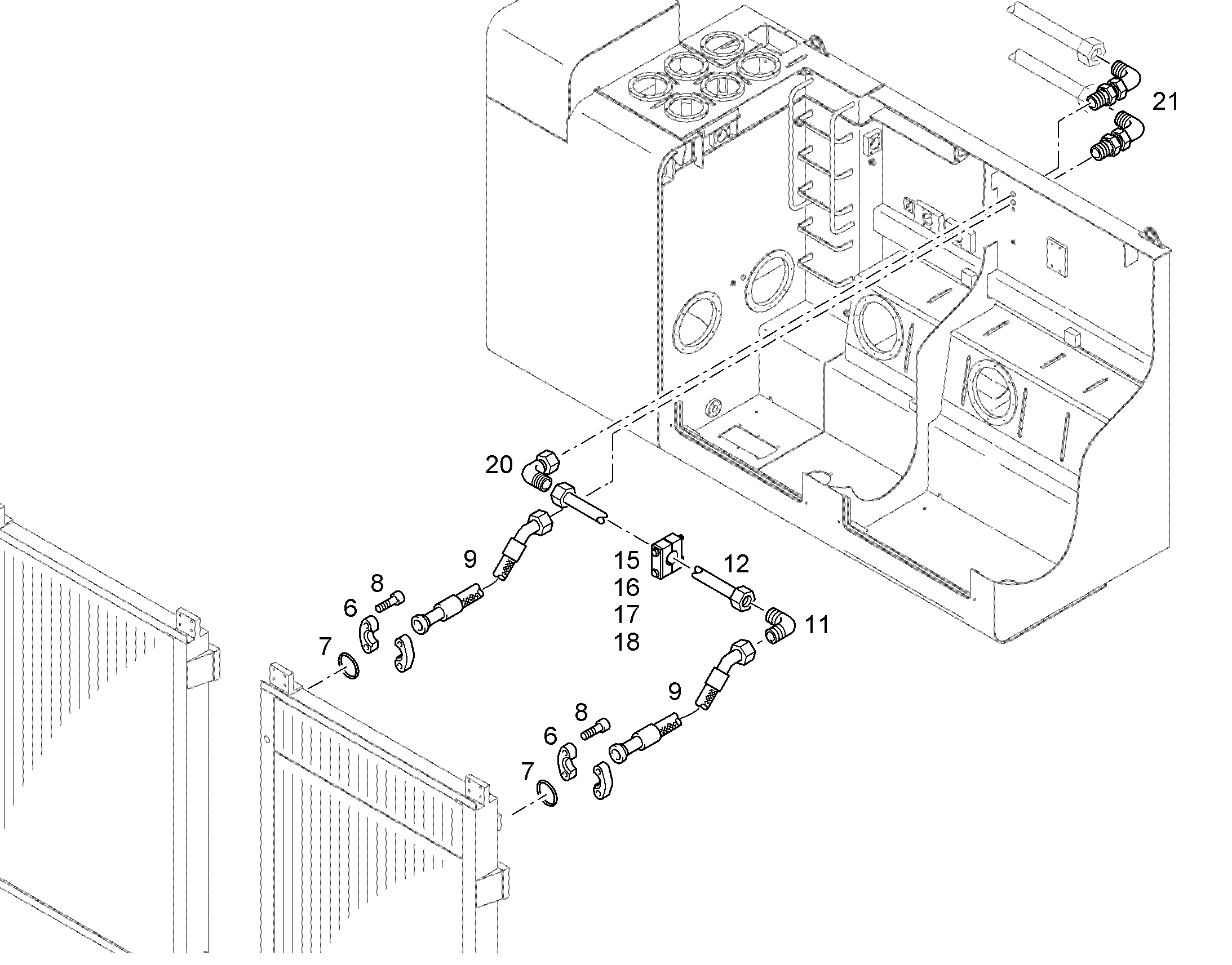 ШЛАНГ 25X1500 10002942 LIEBHERR
