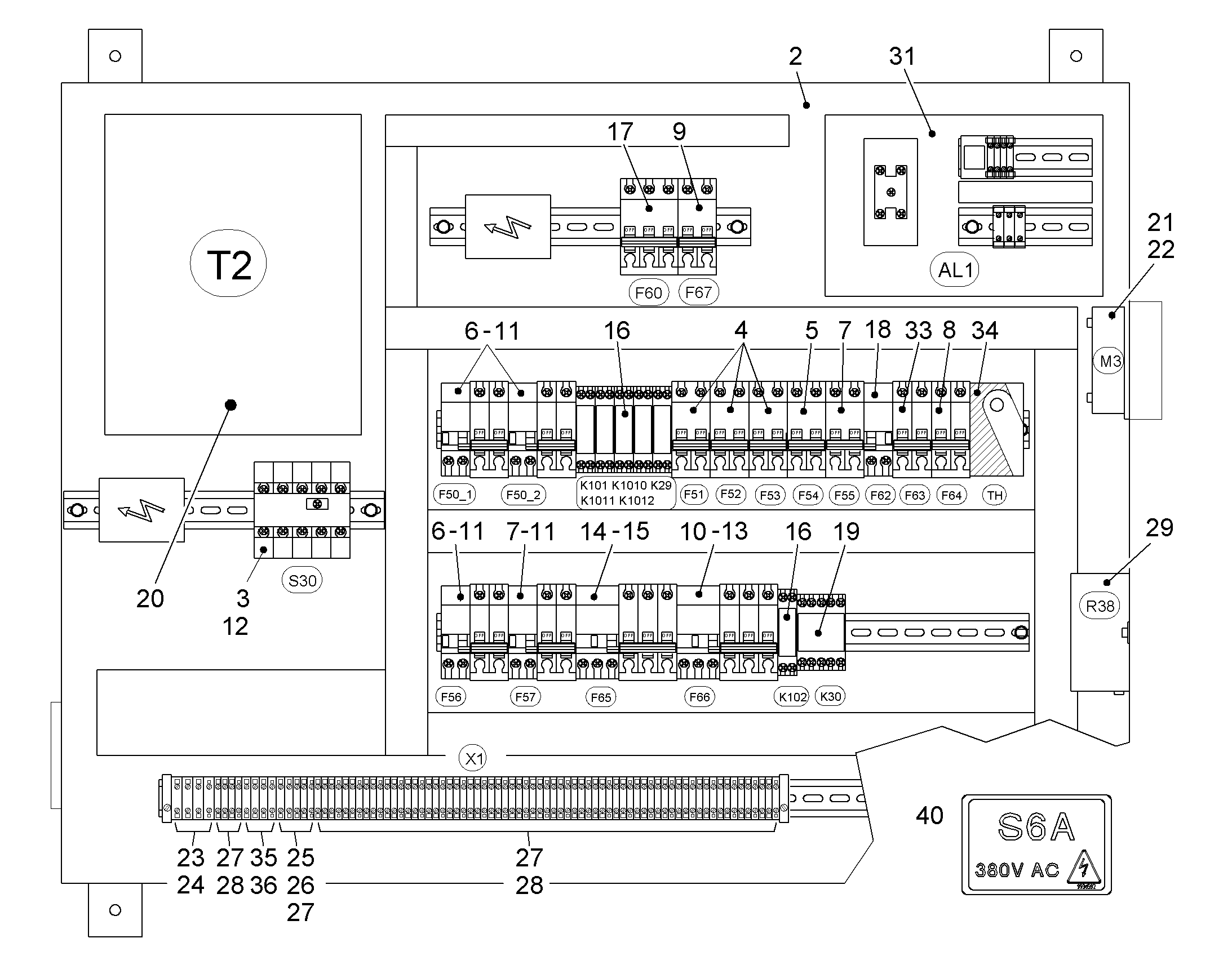 ЗАЖИМ ПРИСОЕДИНИТЕЛЬНЫЙ 4MM2 mm² 10023672 LIEBHERR