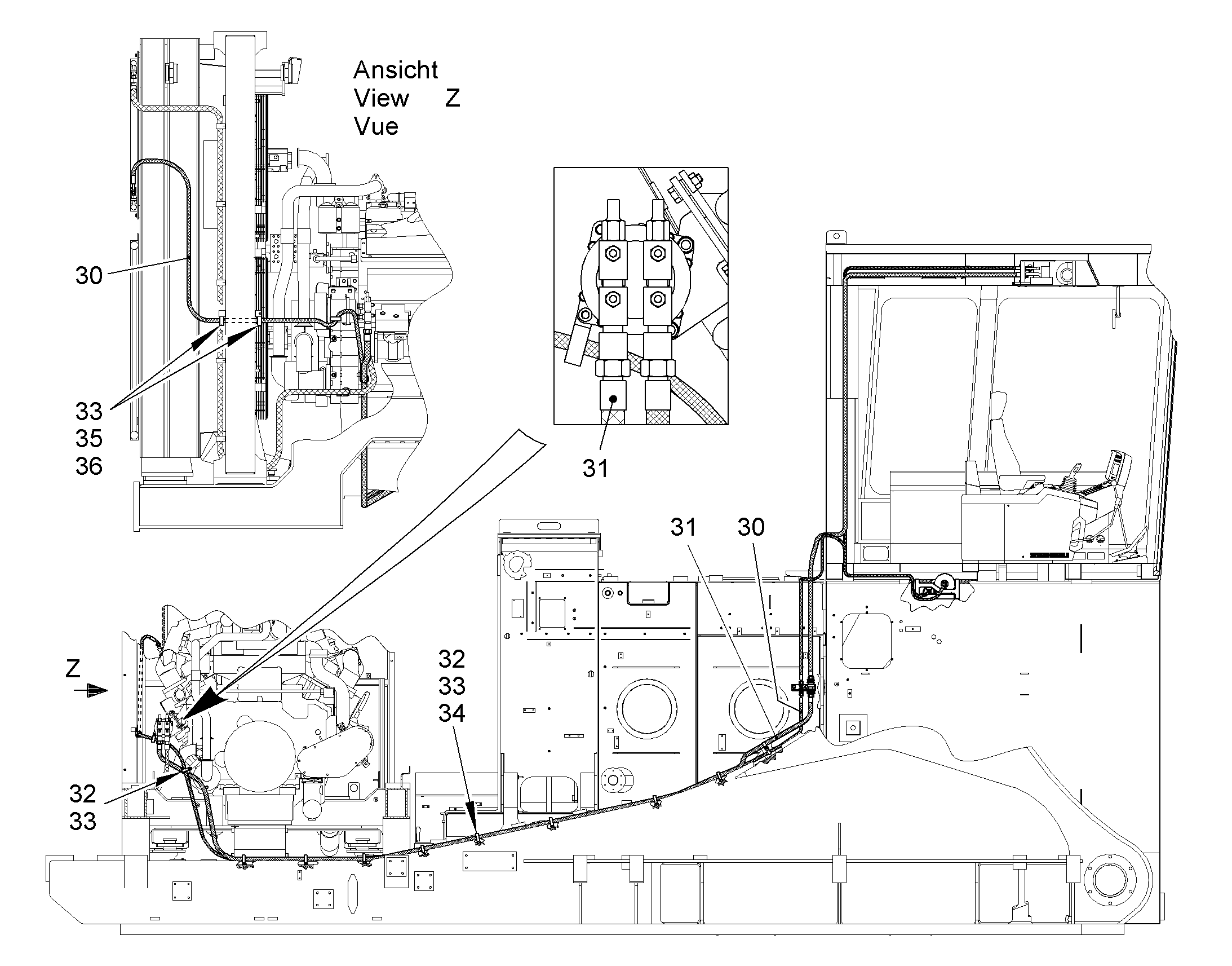 ШЛАНГ 20X6100 10002372 LIEBHERR