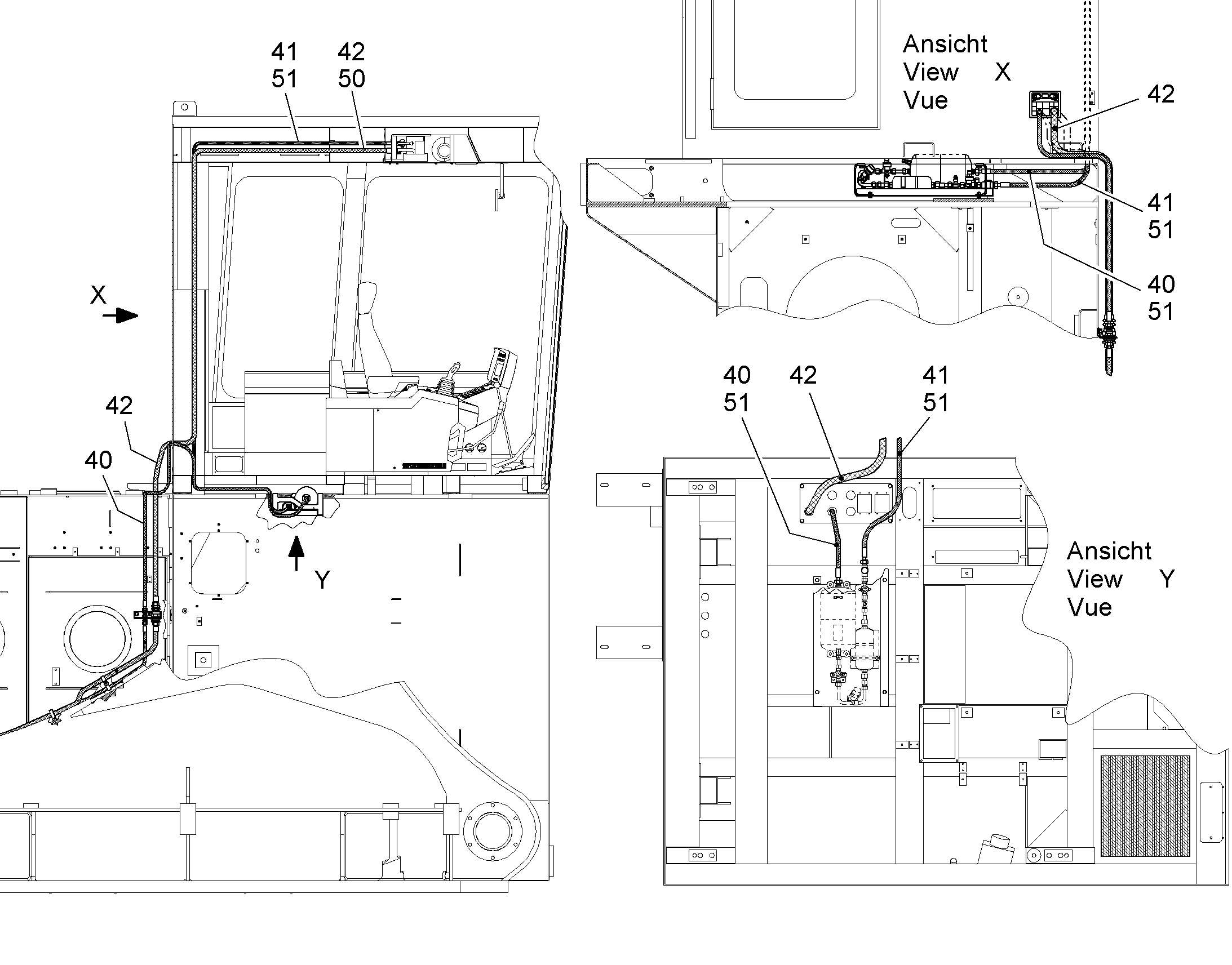 ШЛАНГ 10X2850 10002363 LIEBHERR