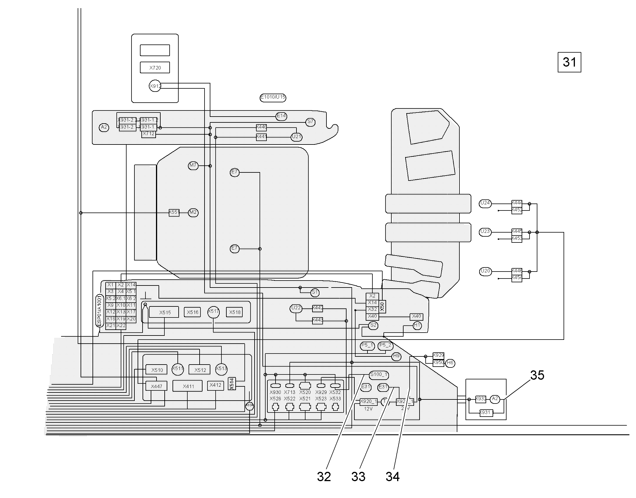 КОМПЛЕКТ КАБЕЛЕЙ 10000266 LIEBHERR