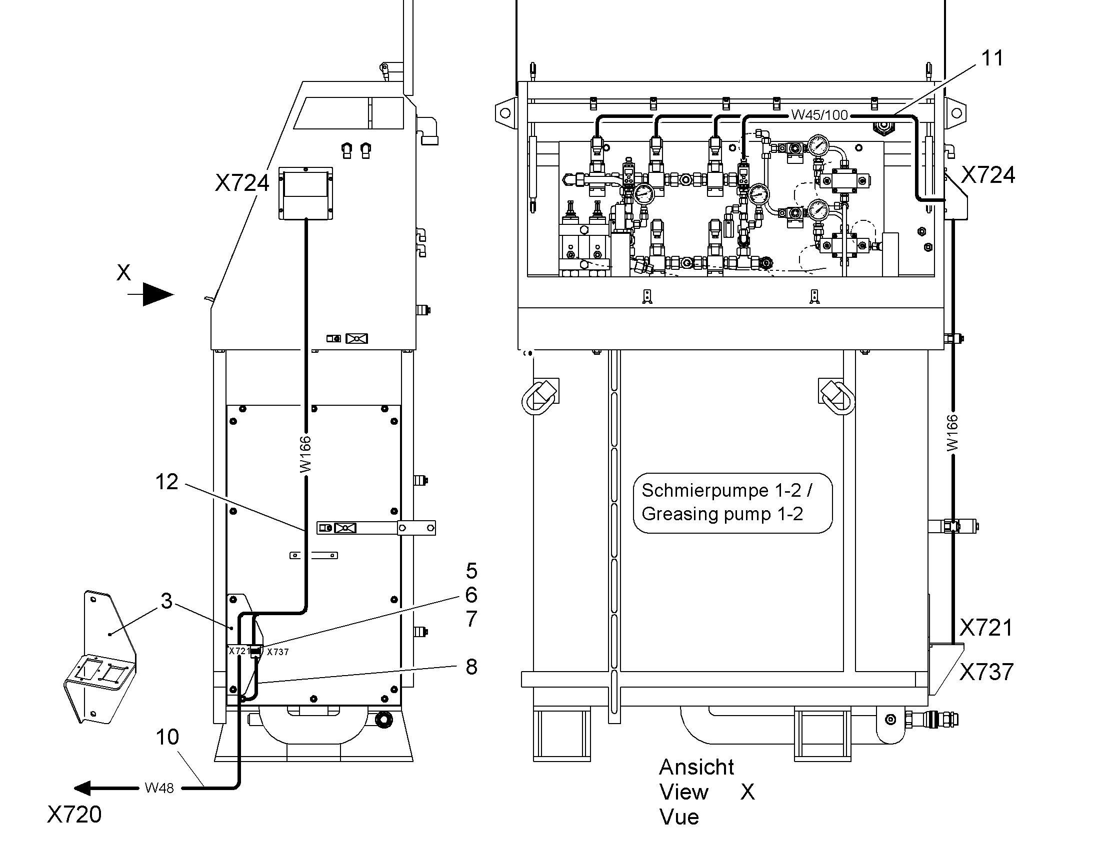 КОМПЛЕКТ КАБЕЛЕЙ 10097368 LIEBHERR