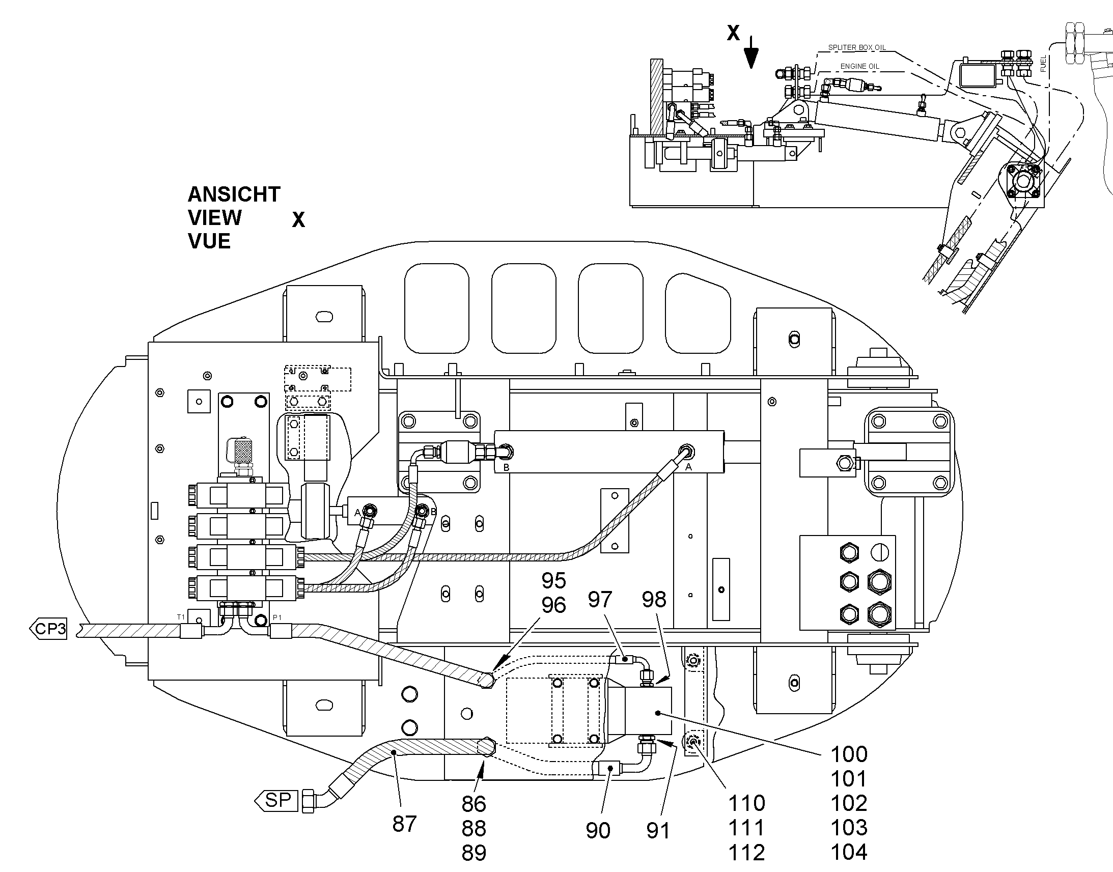 ЭЛЕКТРОГИДРОНАСОС 10001022 LIEBHERR