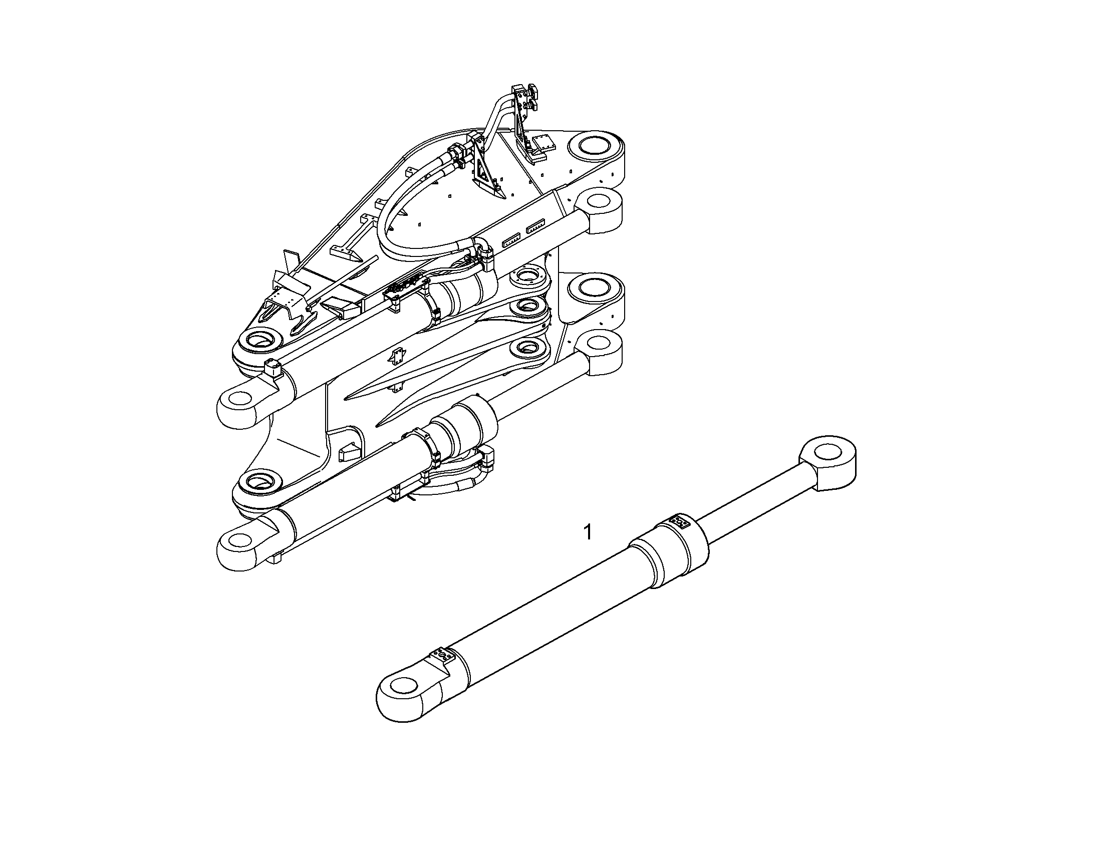 CYLINDER KIT 11473405 LIEBHERR