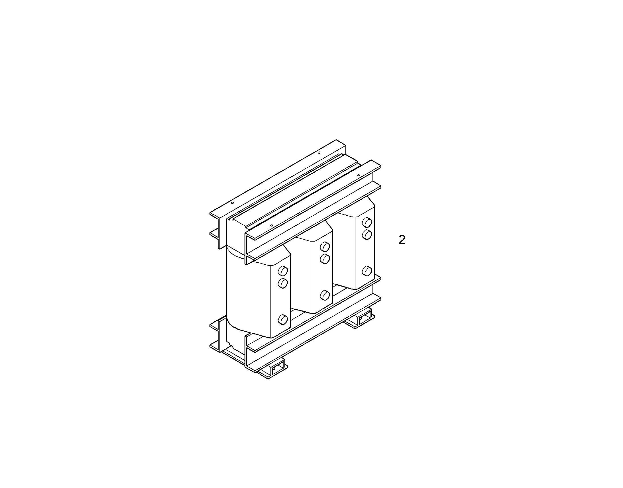 ТРАНСФОРМАТОР ПУСКОВОЙ 3491kVA 12699475 LIEBHERR