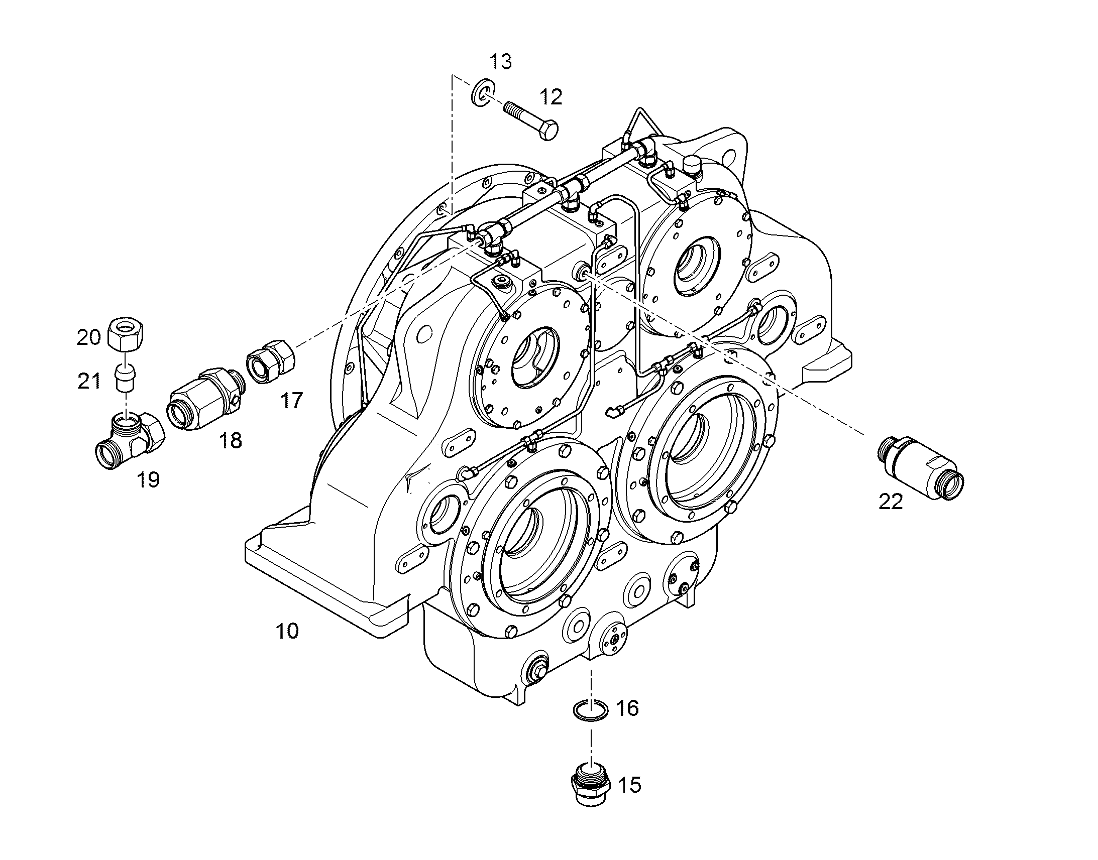 ЗАГЛУШКА РЕЗЬБОВАЯ VKA 28L G1/4 10369359 LIEBHERR