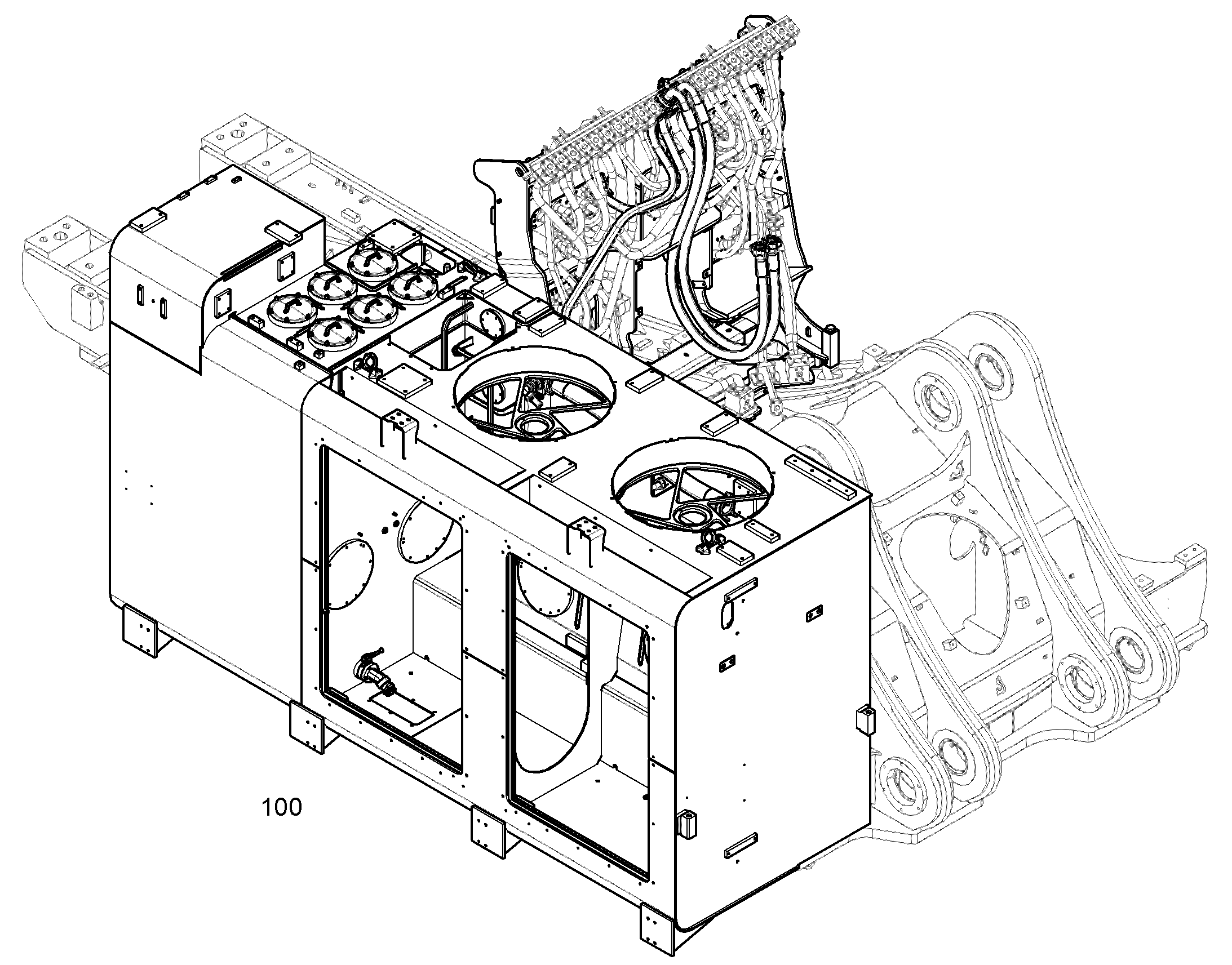 HYDRAULIC ROTARY TOOL 11858445 LIEBHERR