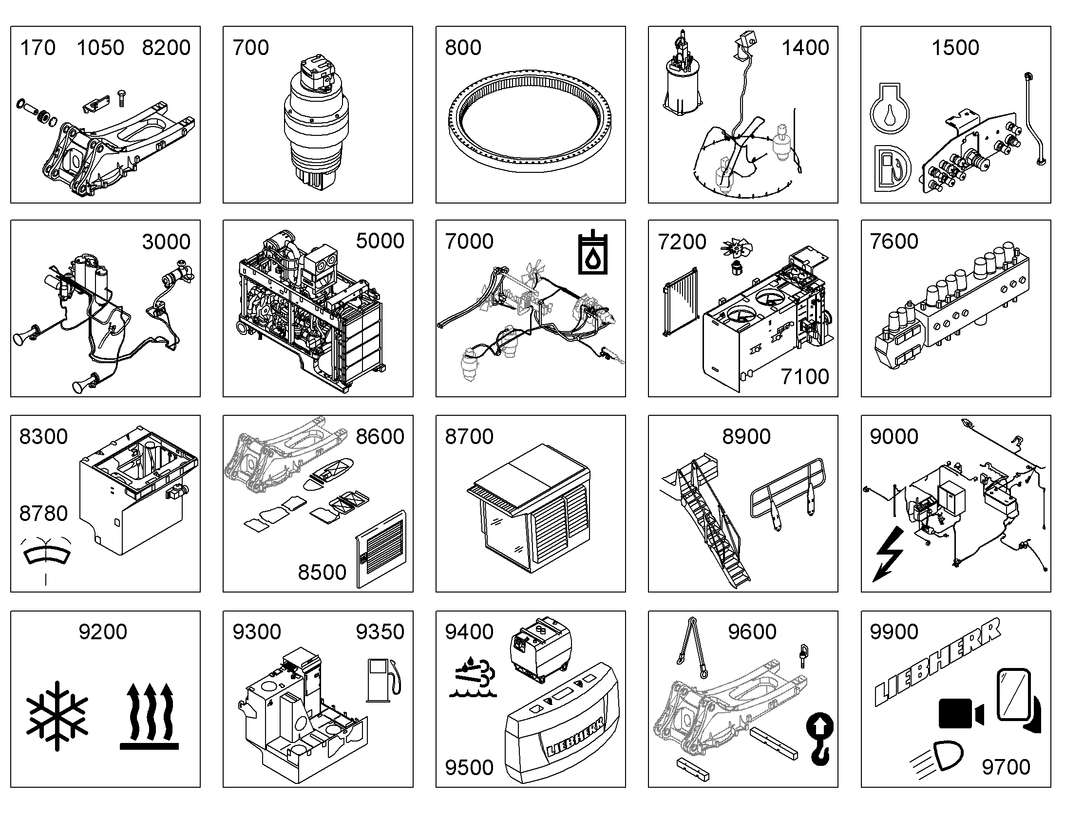БАЛЛАСТНЫЙ ГРУЗ, УЗЕЛ 12183564 LIEBHERR