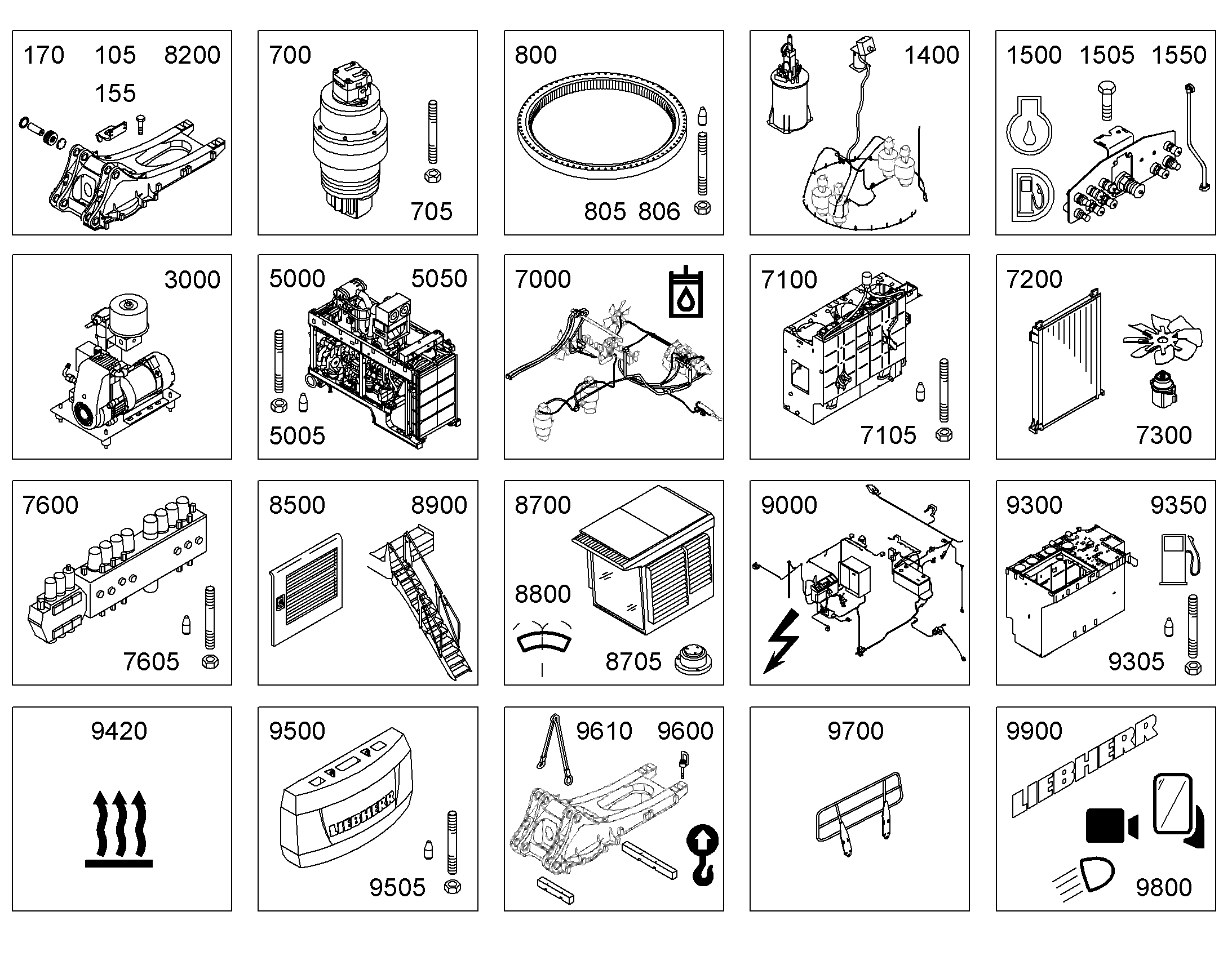 КОМПРЕССОРНАЯ УСТ.ПОВ. ПЛАТФ. 11468571 LIEBHERR