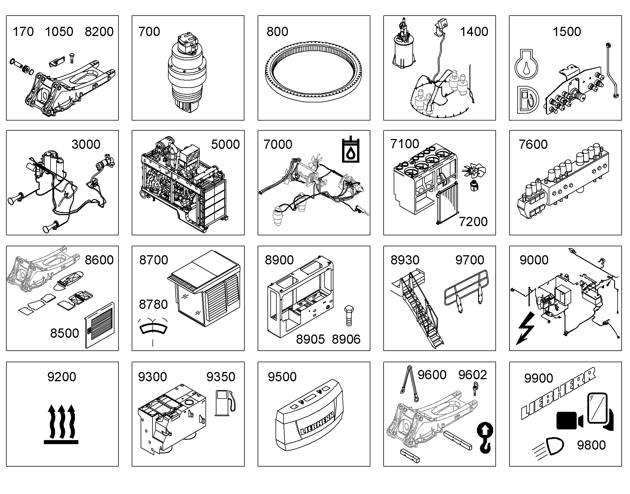 КОМПРЕССОРНАЯ УСТ.ПОВ. ПЛАТФ. 10827645 LIEBHERR