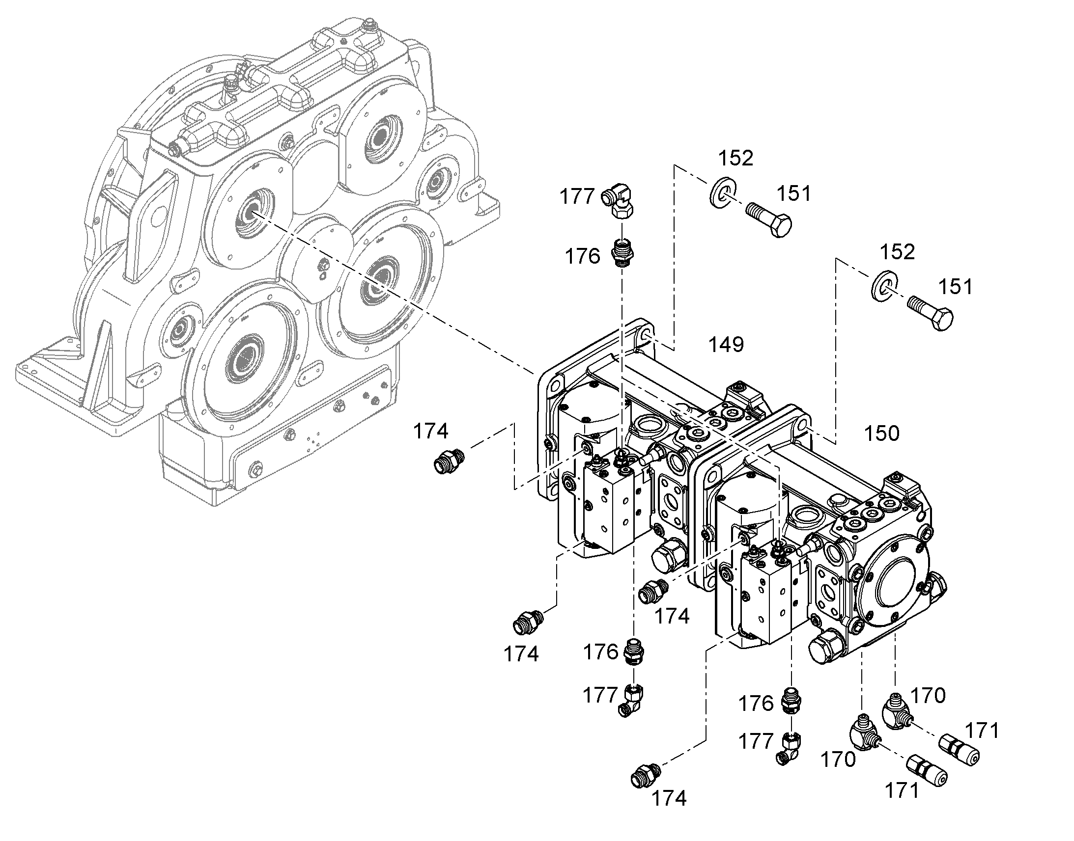 СОЕДИНЕНИЕ РЕЗЬБОВОЕ GE 12L M16X1,5 ED-FKM 11068538 LIEBHERR