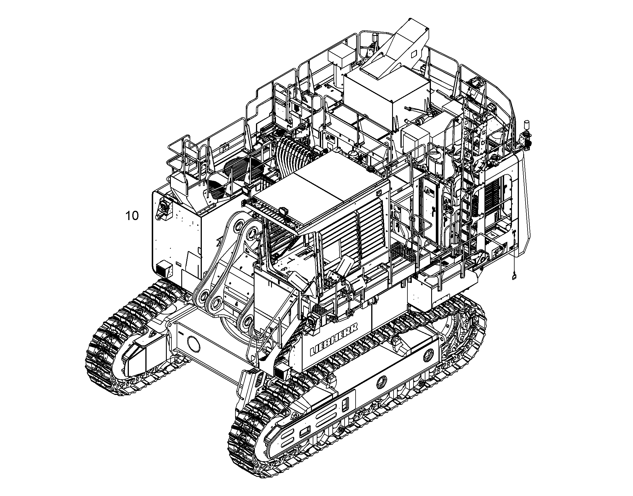 ОСНОВНОЕ УСТРОЙСТВО R-9350 12192863 LIEBHERR