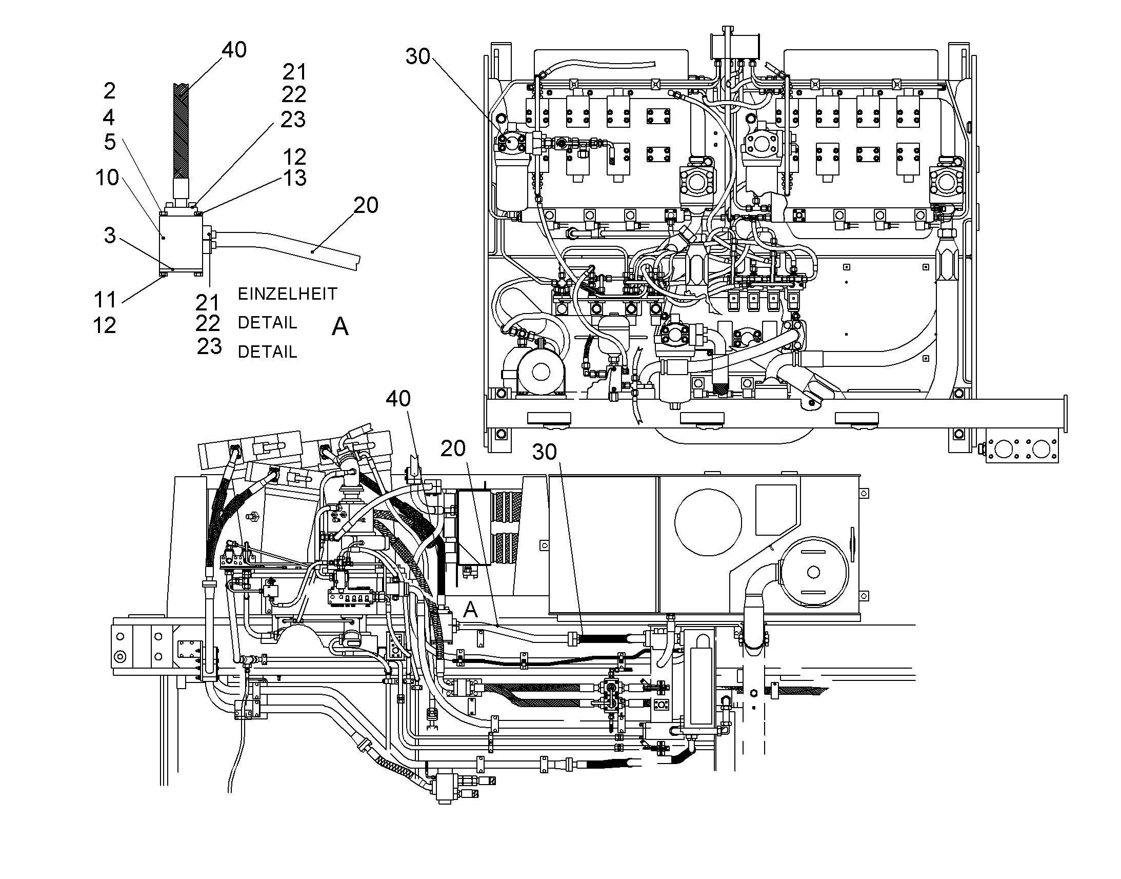 ШЛАНГ 40X1830 10035502 LIEBHERR