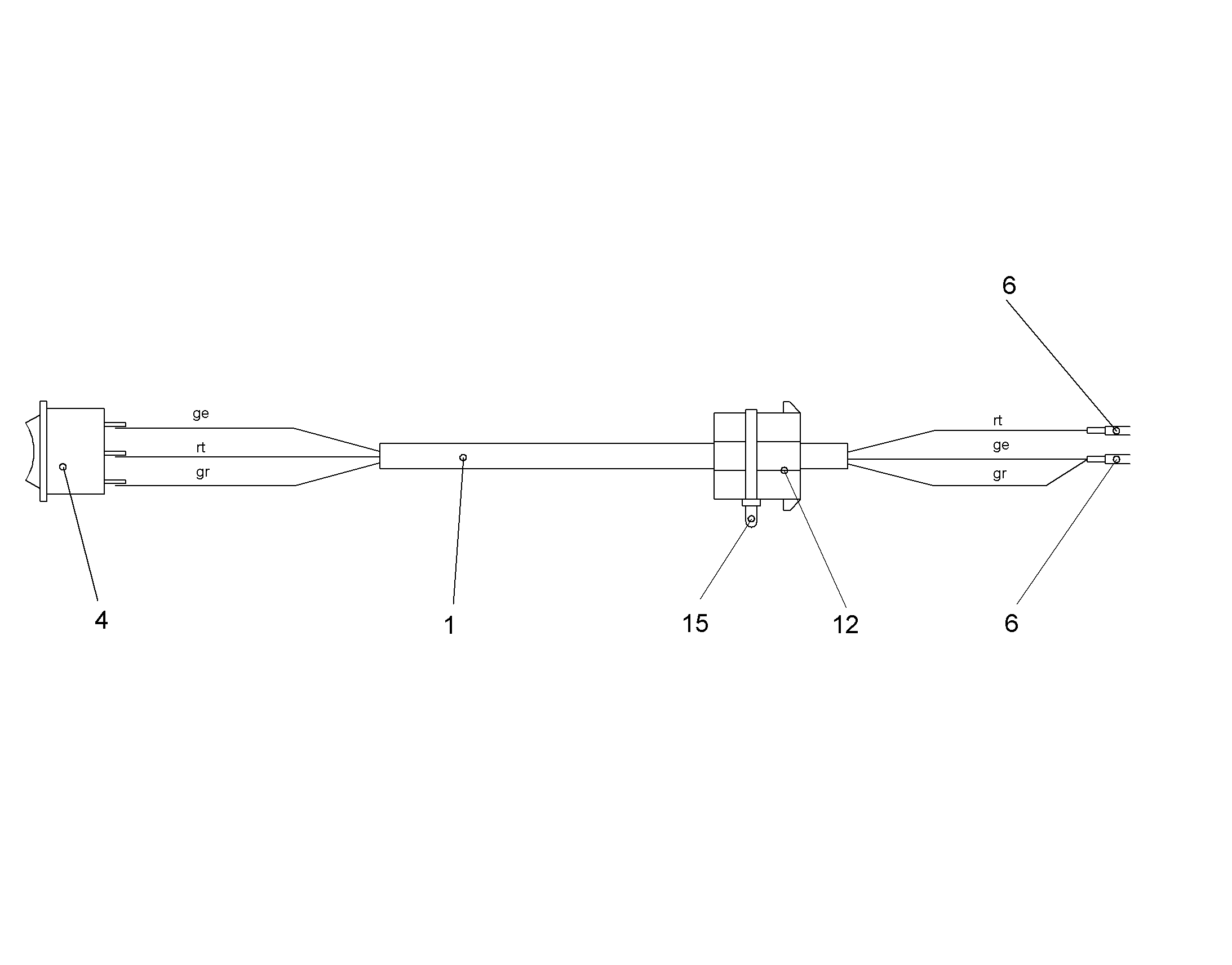 КАБЕЛЬ 3X 0,5mm² 6001671 LIEBHERR