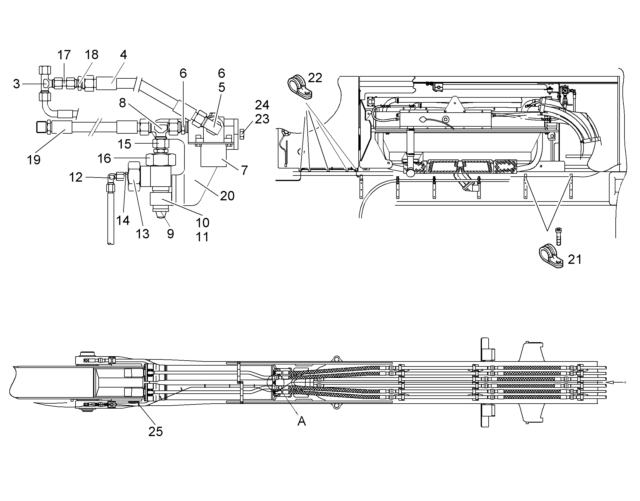 ШЛАНГ 12X6800 10000674 LIEBHERR