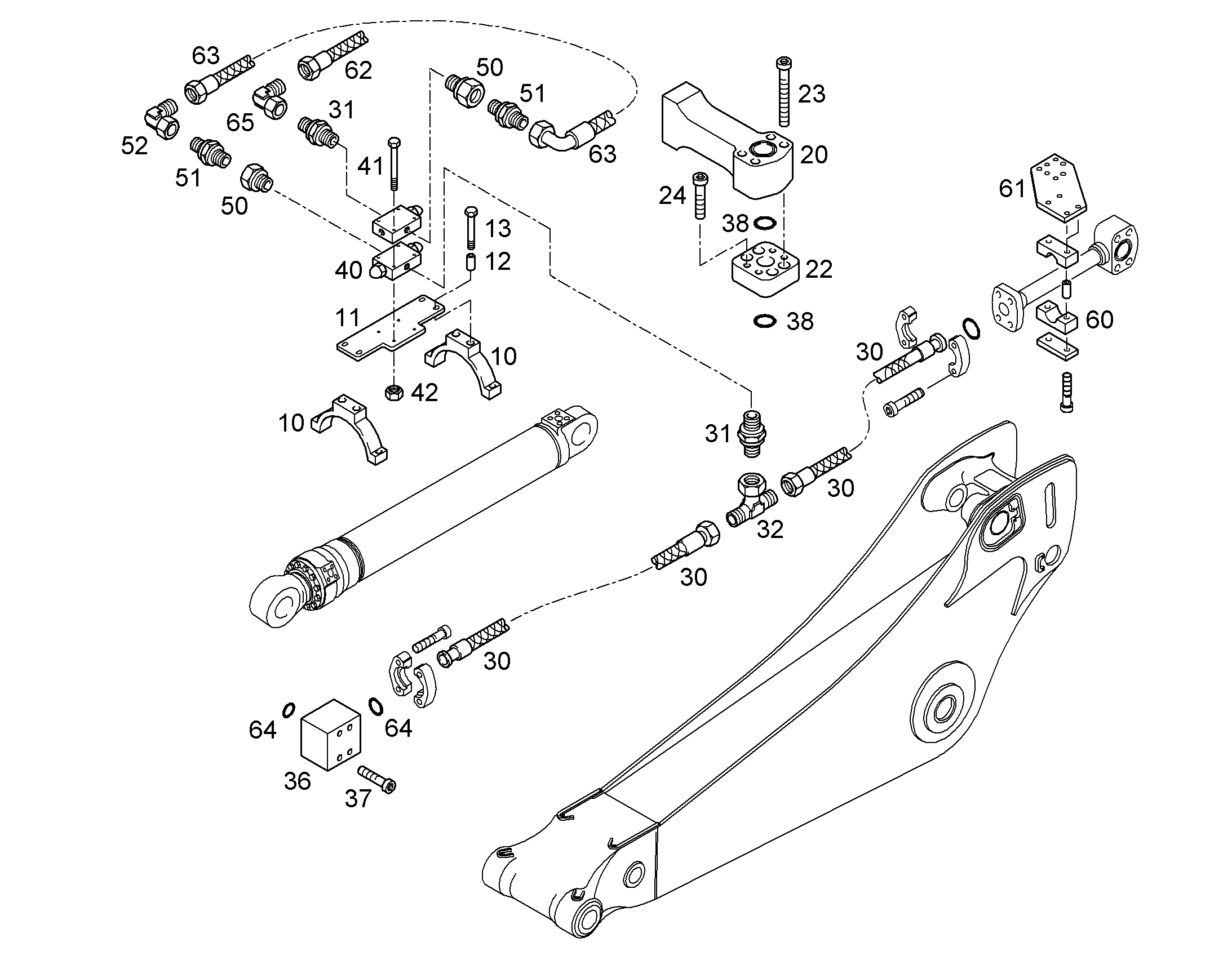 СКОБА 10047296 LIEBHERR