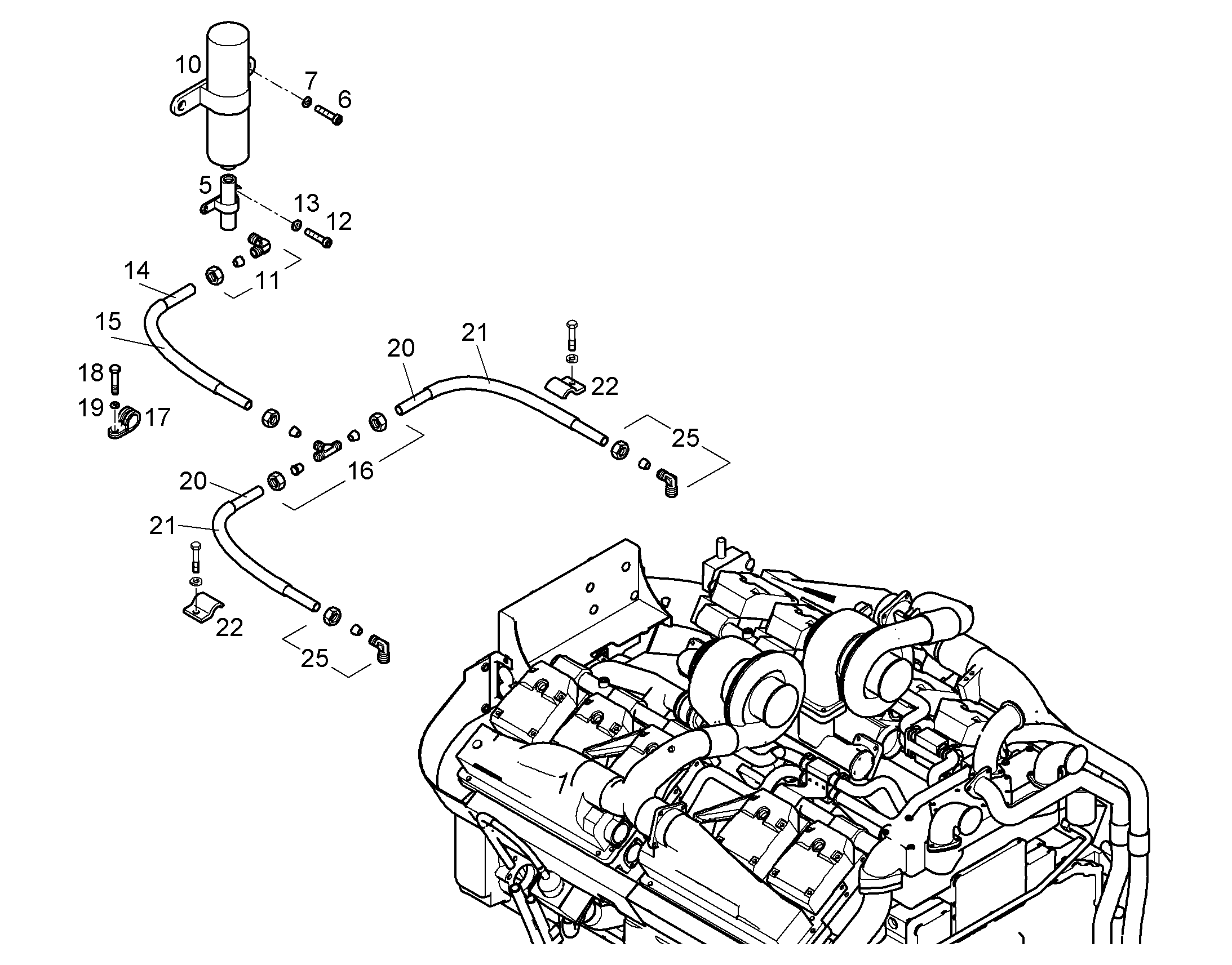 ЭФИРНАЯ ПУСКОВАЯ УСТАНОВКА 10010029 LIEBHERR