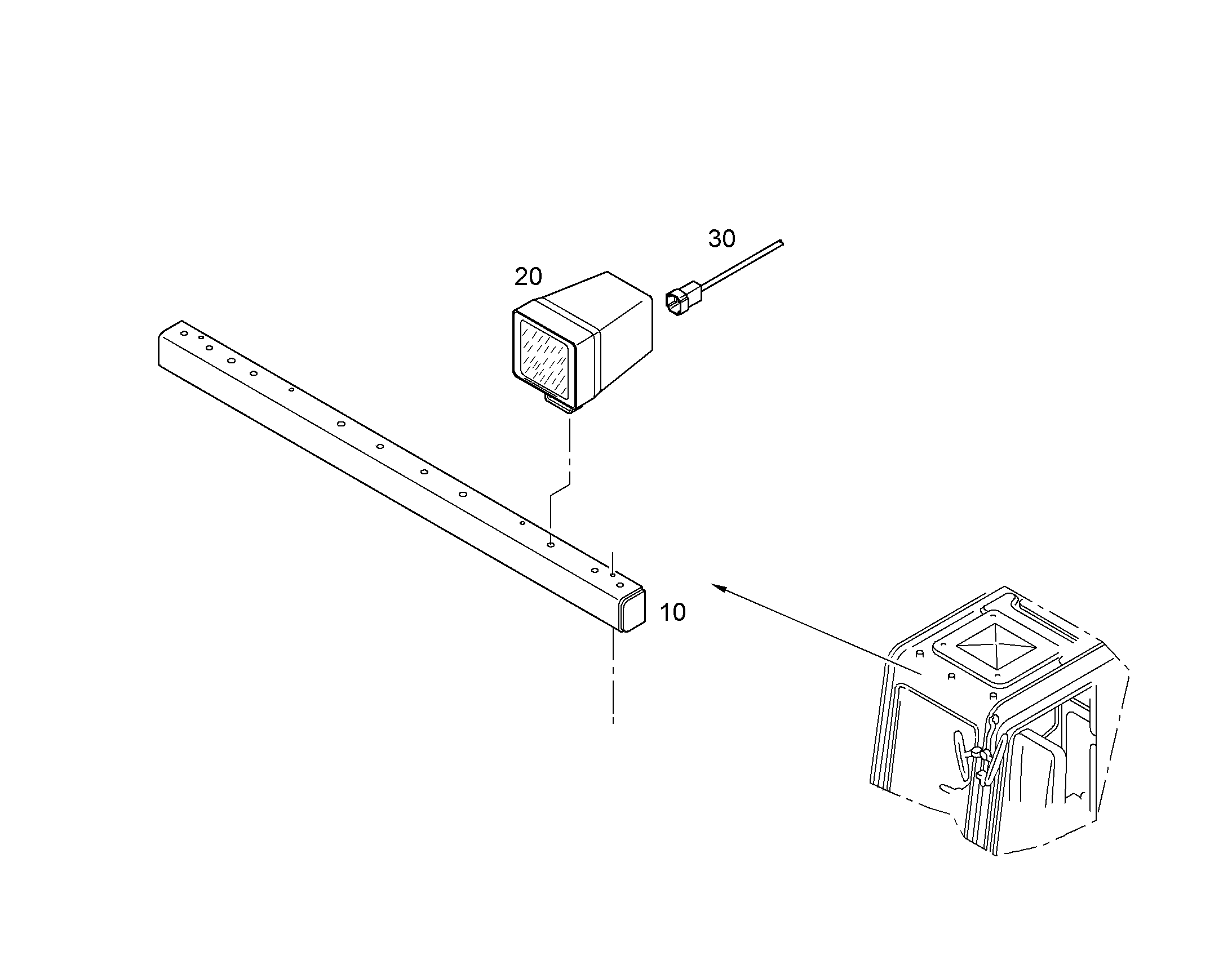 ПОДГОТОВКА ФАРЫ XENON 10102301 LIEBHERR