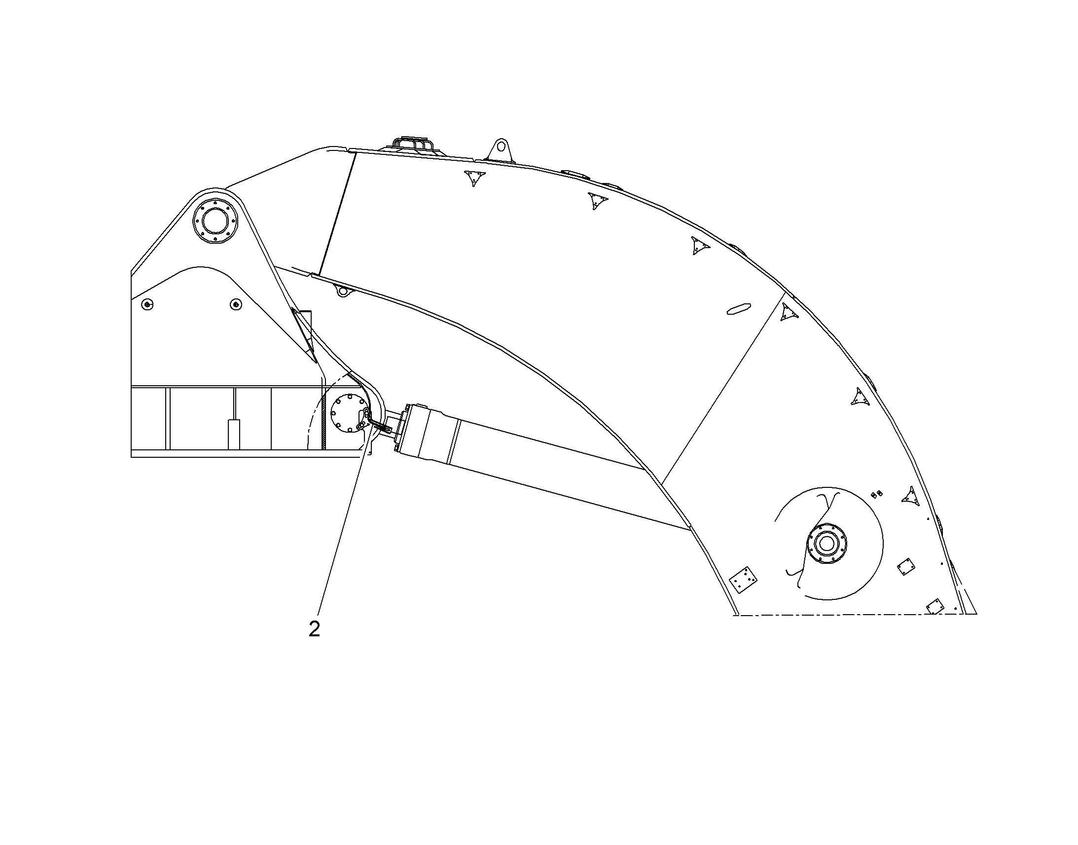 ПОДЪЕМНЫЙ ЦИЛИНДР ОТКЛЮЧЕНИЕ 10050159 LIEBHERR