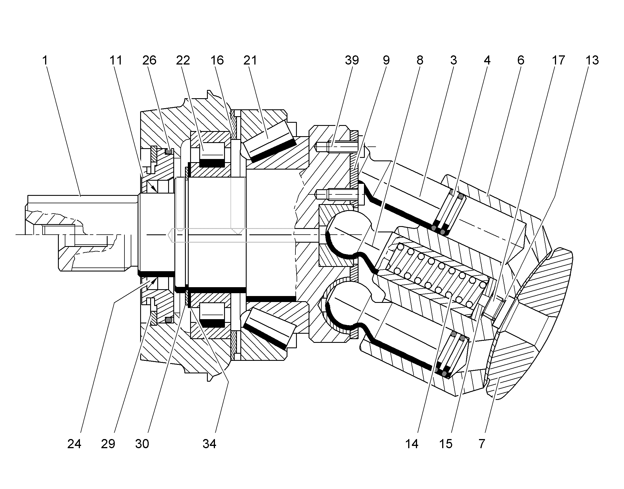ФЛАНЕЦ ПРИВОДНОЙ 7018666 LIEBHERR