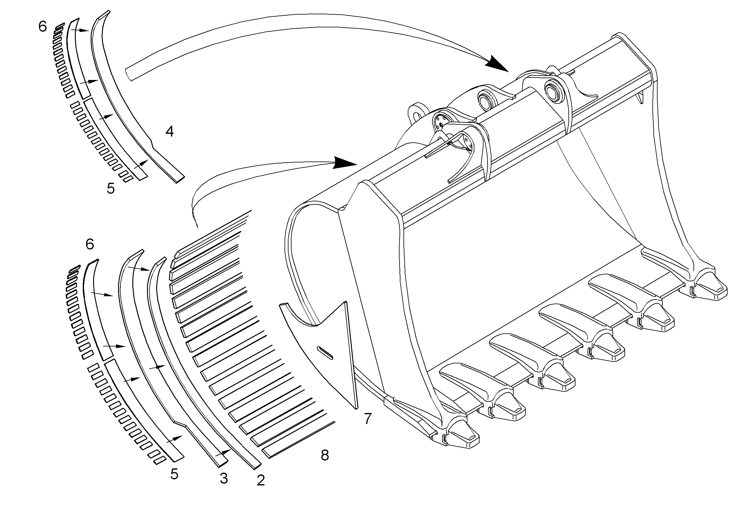 ПЛАНКА 9380114 LIEBHERR