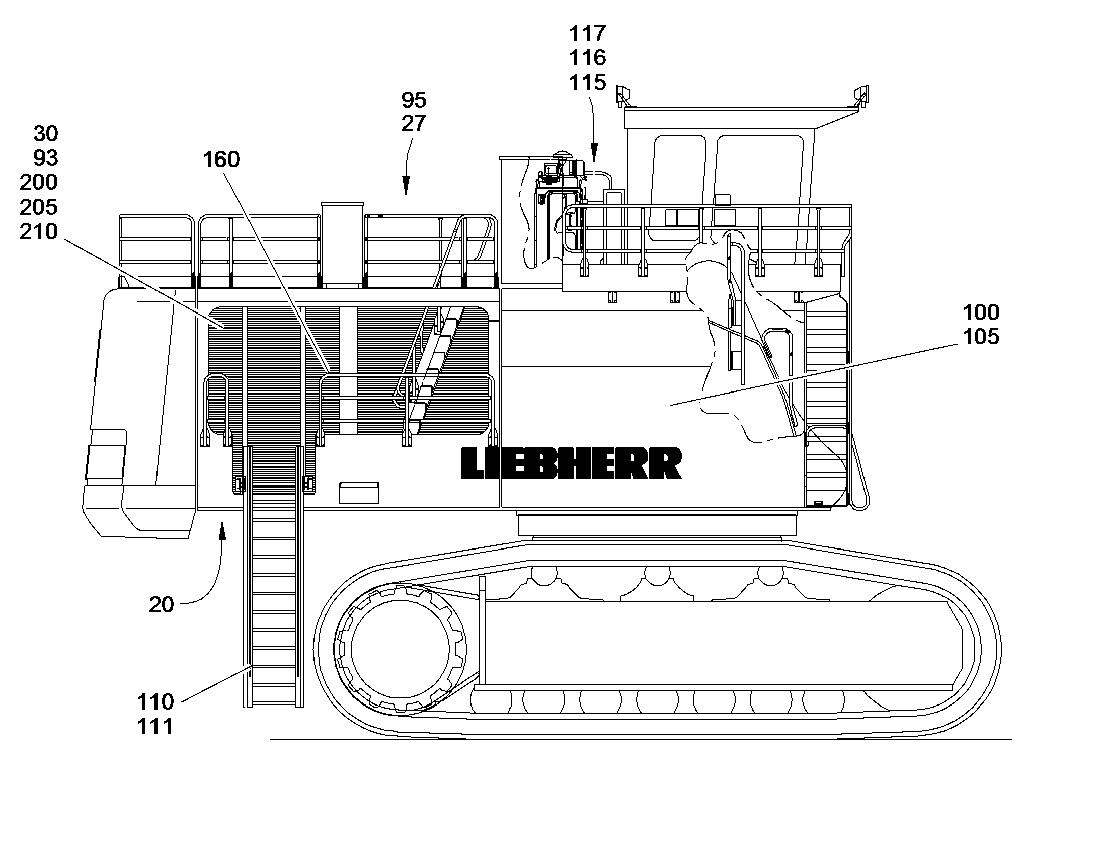 ОПОРА 10063532 LIEBHERR