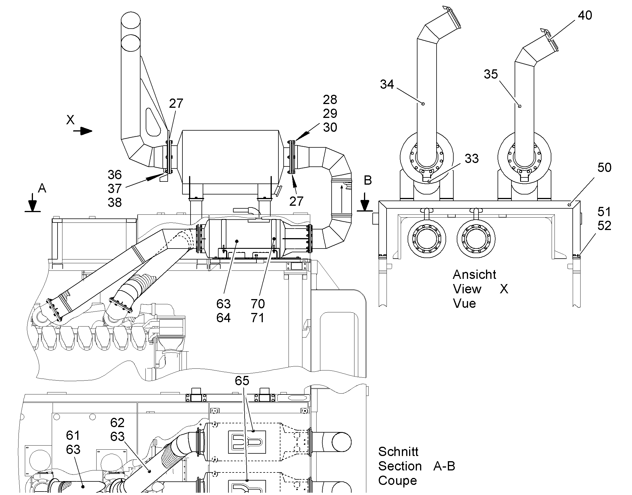 ПОДДОН 10054740 LIEBHERR