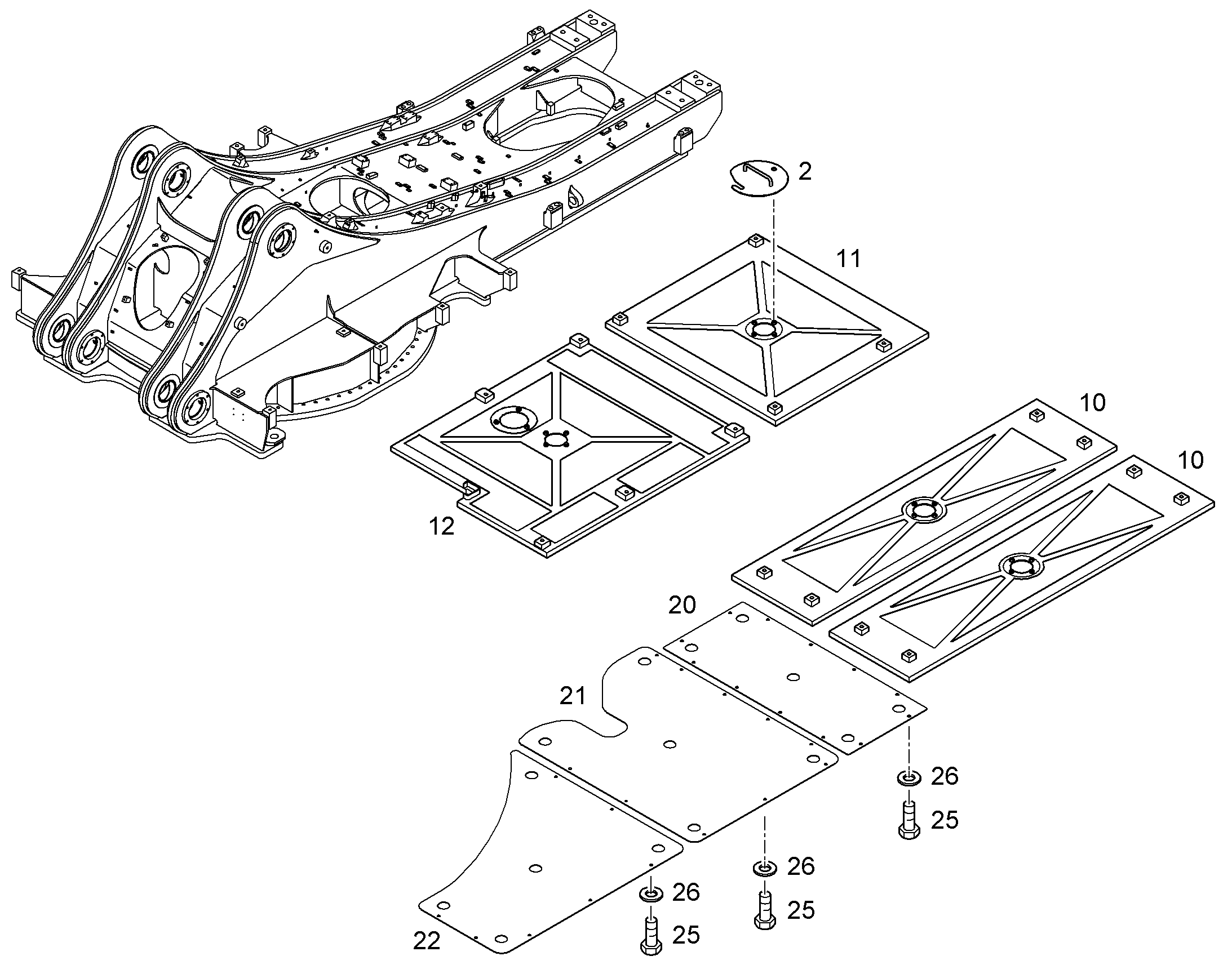 КОЖУХ 10053872 LIEBHERR