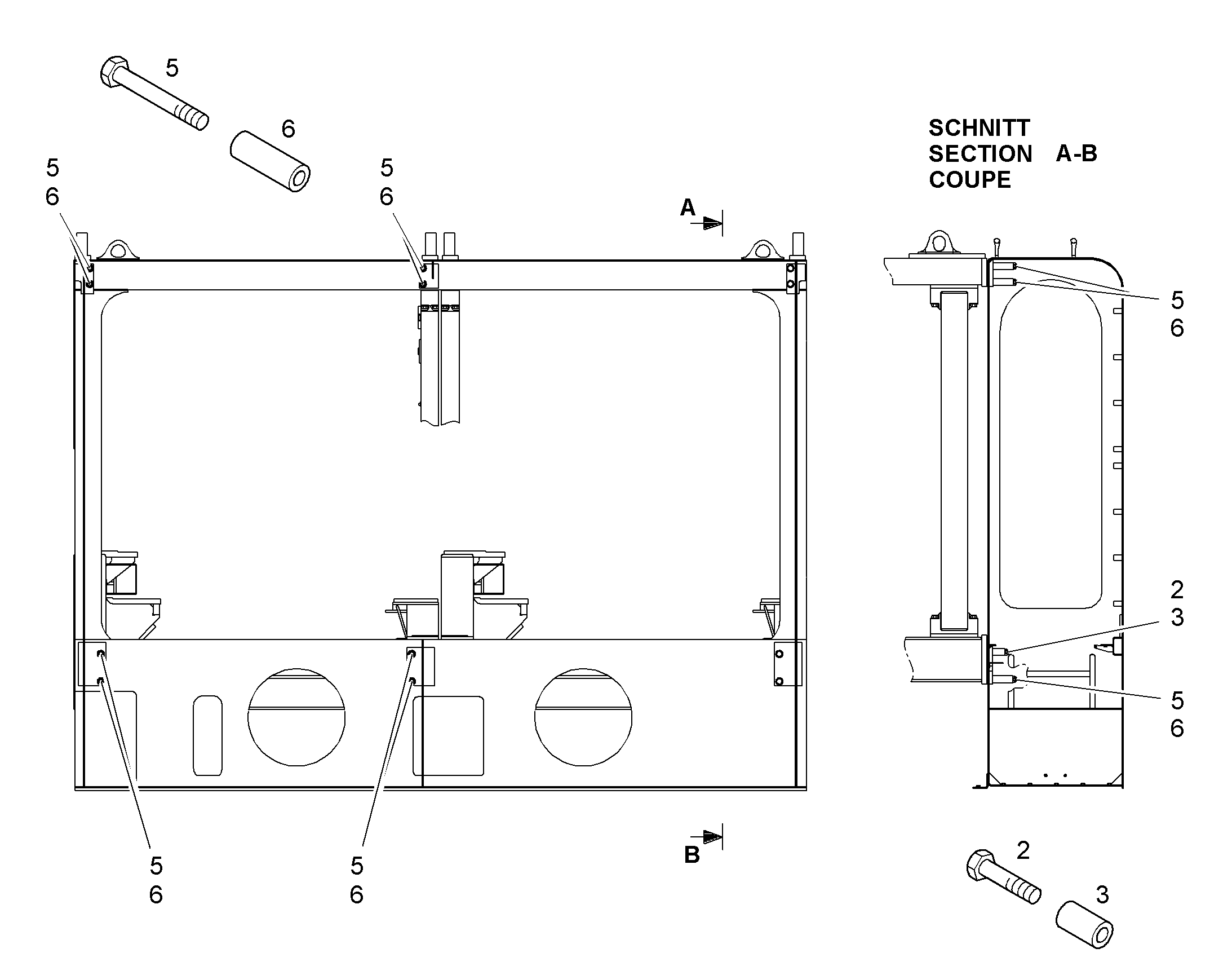 ГИЛЬЗА 22X40X115 9927900 LIEBHERR