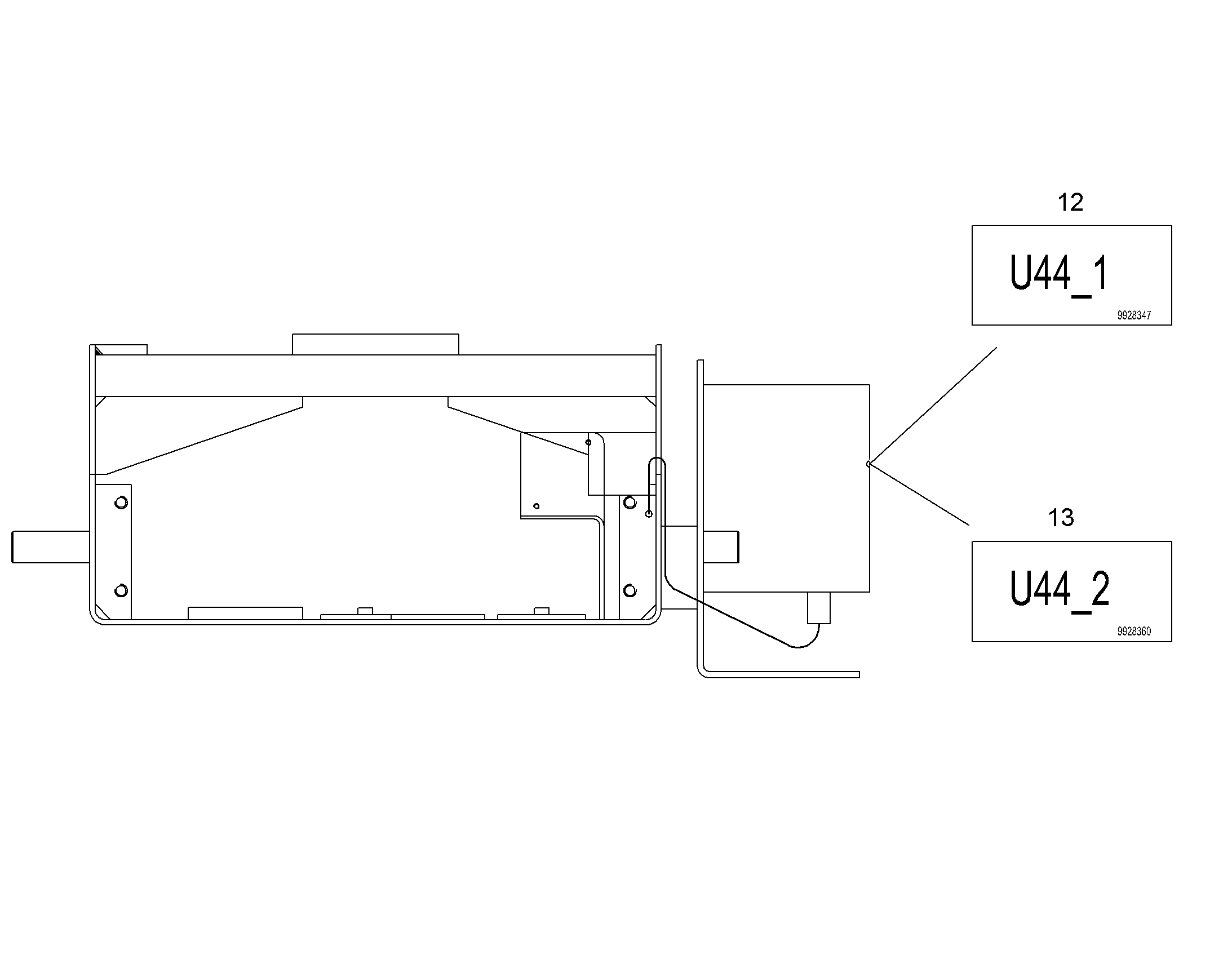 НАКЛЕЙКА 9928360 LIEBHERR