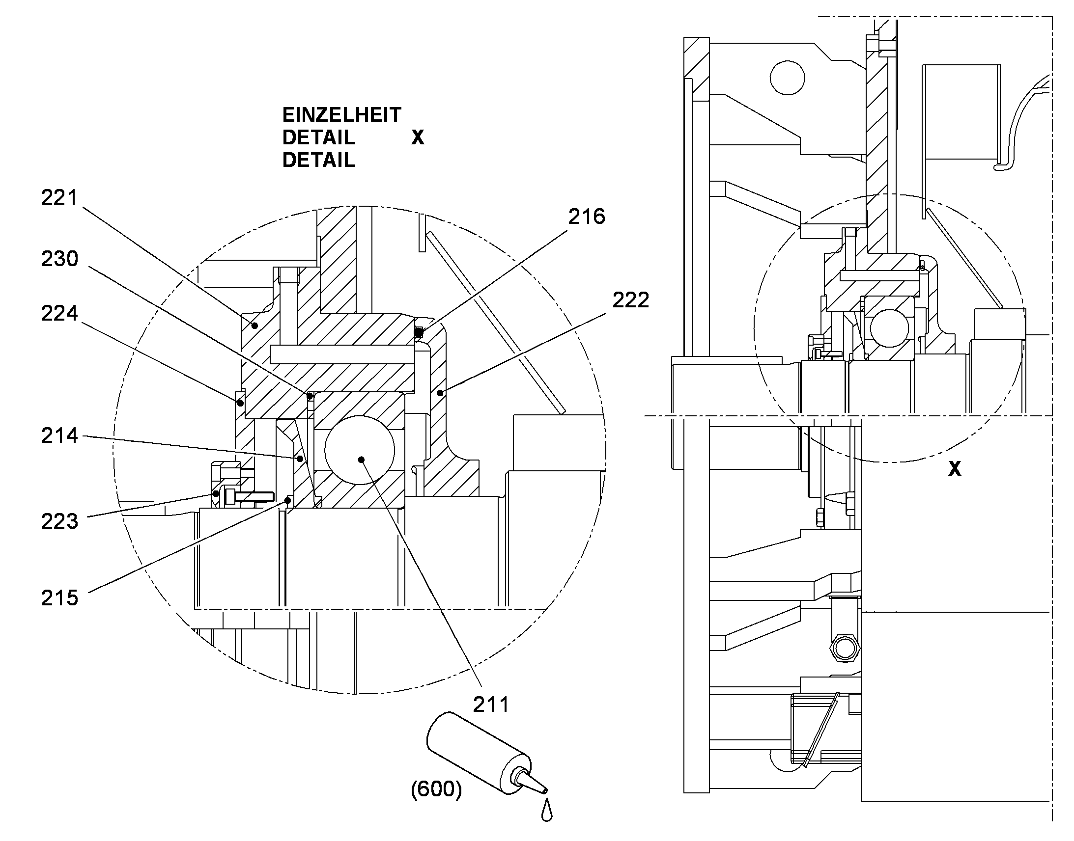 СТОПОРНОЕ КОЛЬЦО 10216540 LIEBHERR